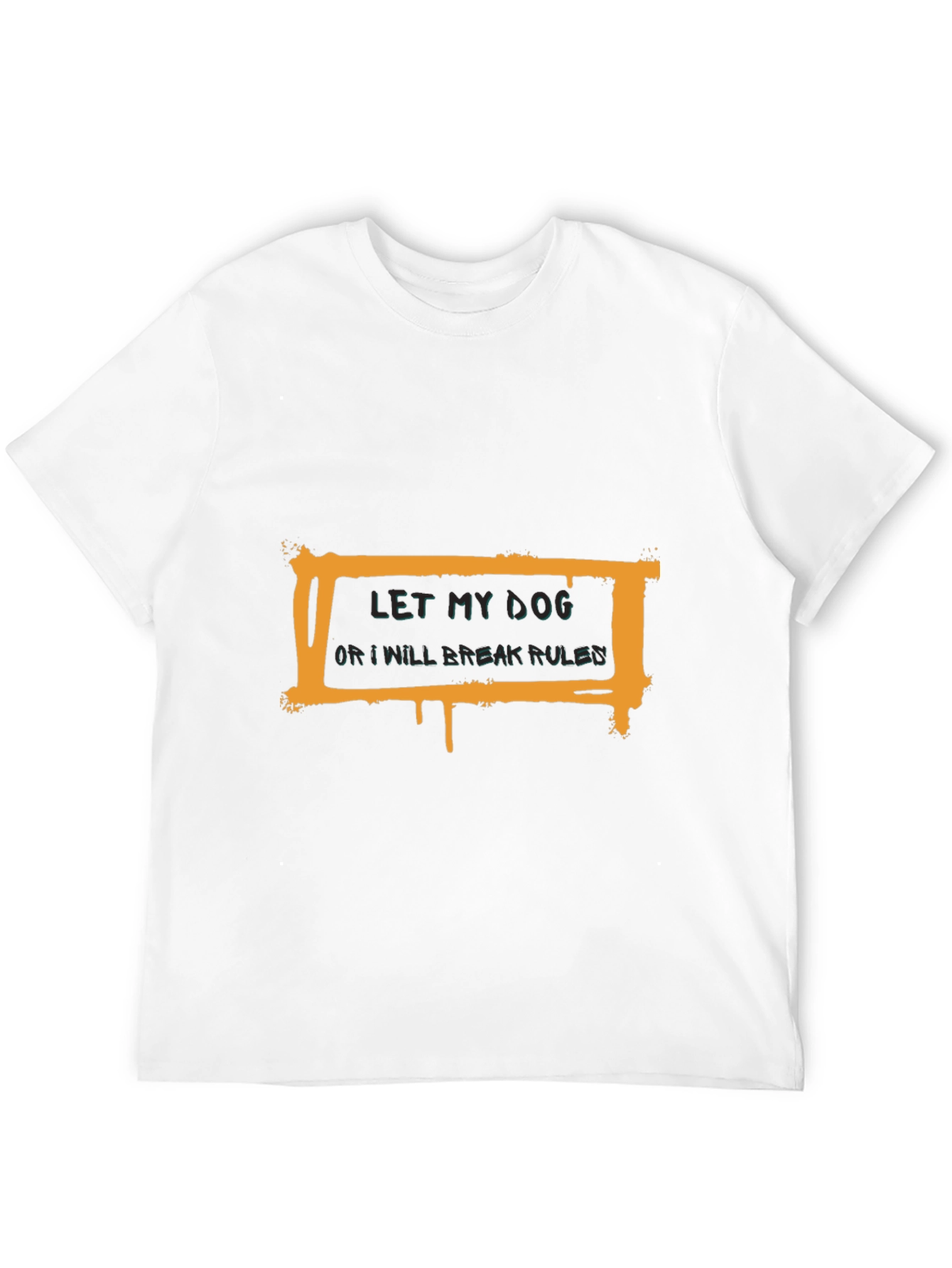 Let My Dog Out Graphic Tee