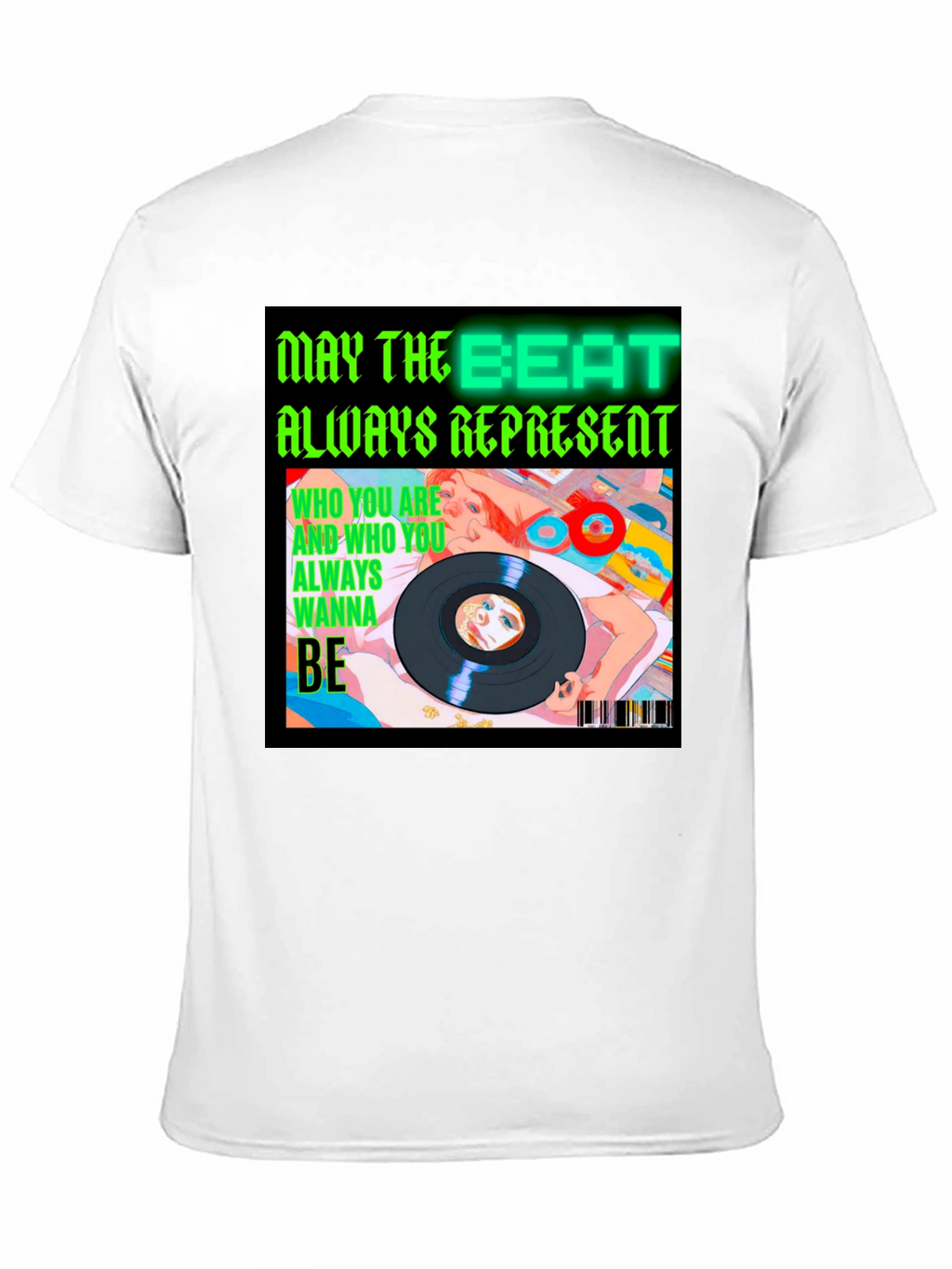 Beat Always Represents Black Graphic Tee