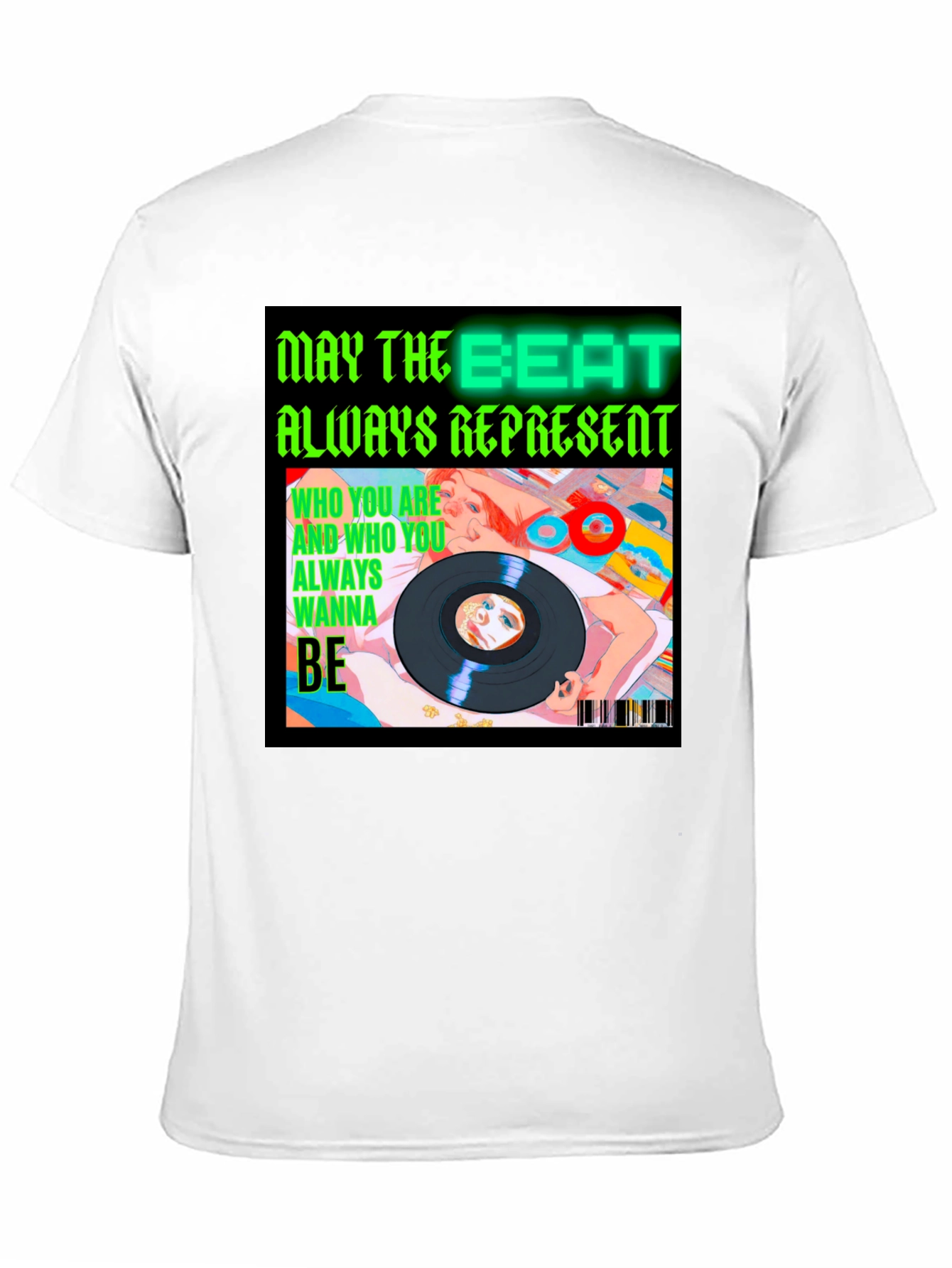 Beat Always Represents Black Graphic Tee