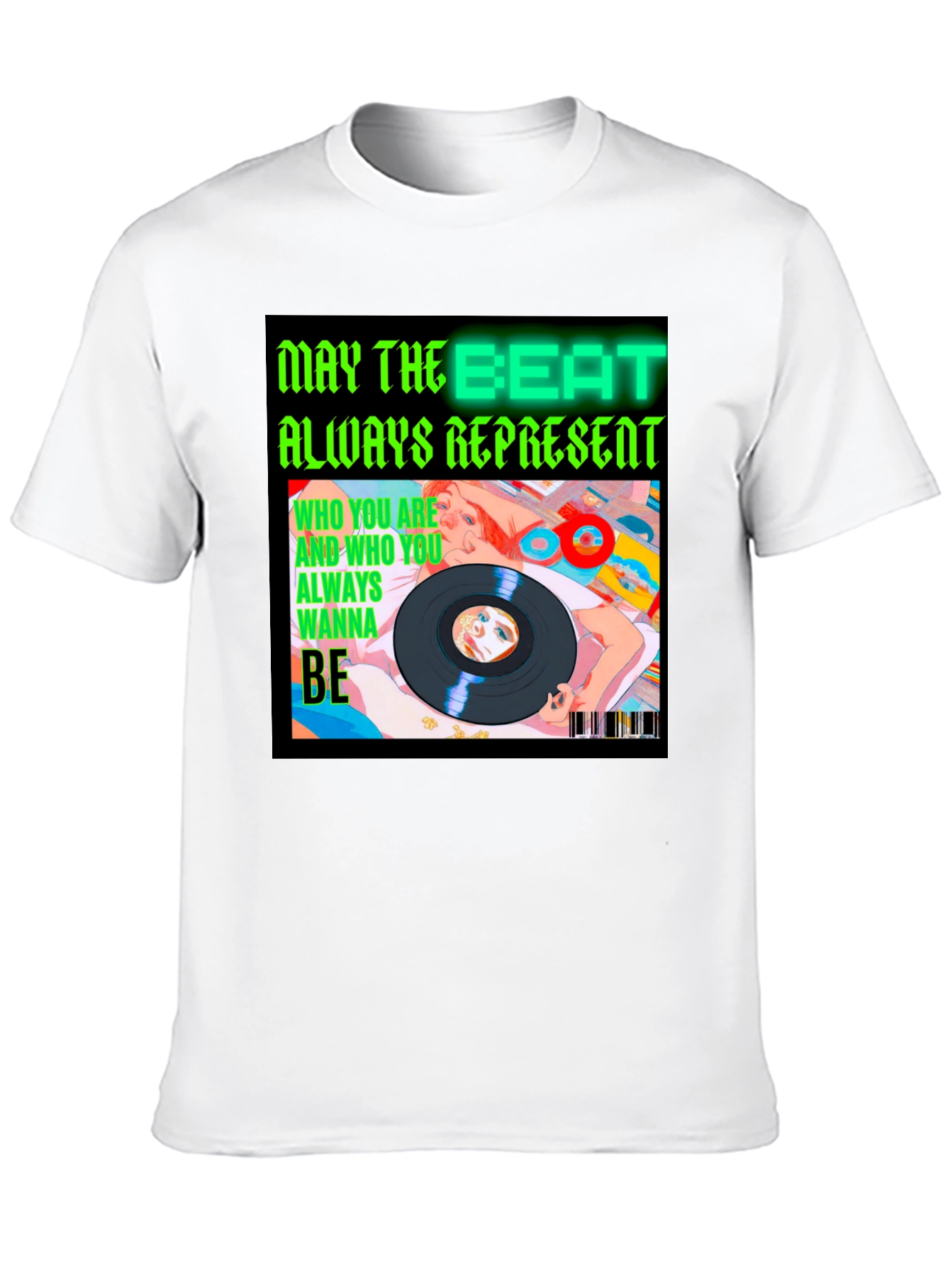 Beat Always Represents Black Graphic Tee