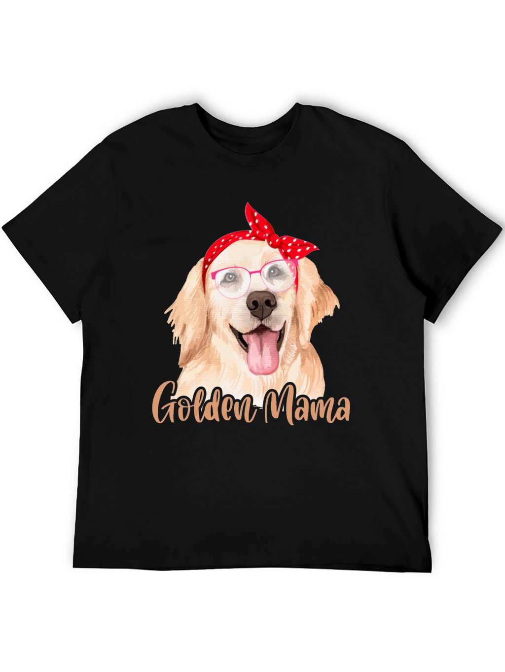 Golden Mama Dog Lover T-Shirt