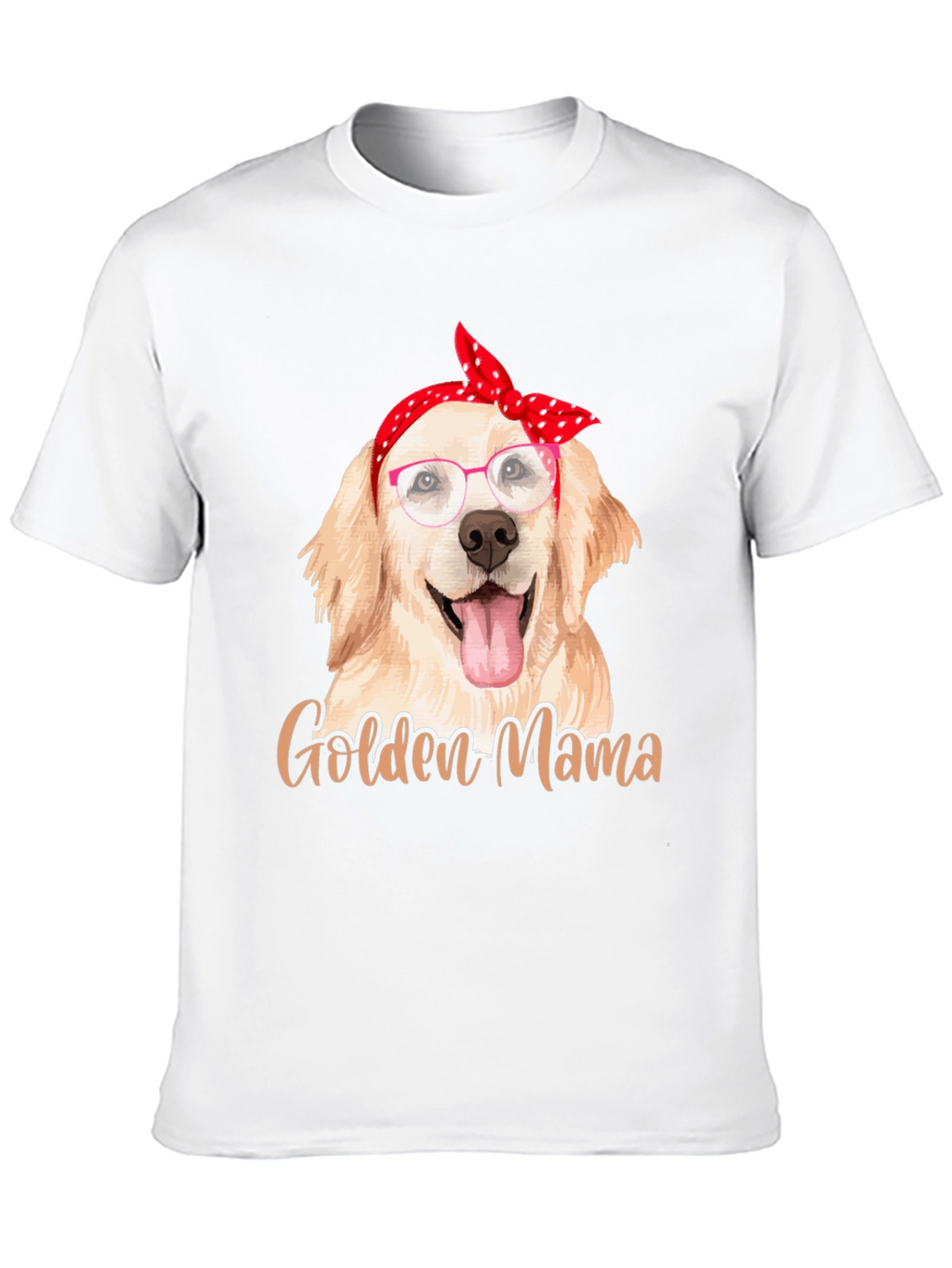 Golden Mama Dog Lover T-Shirt