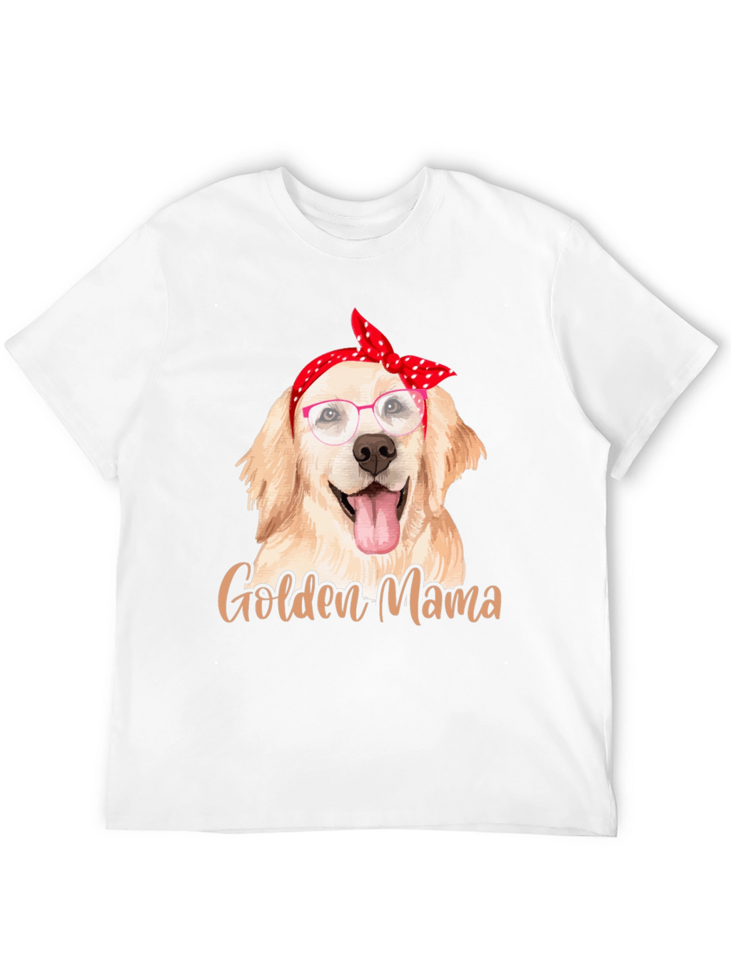 Golden Mama Dog Lover T-Shirt