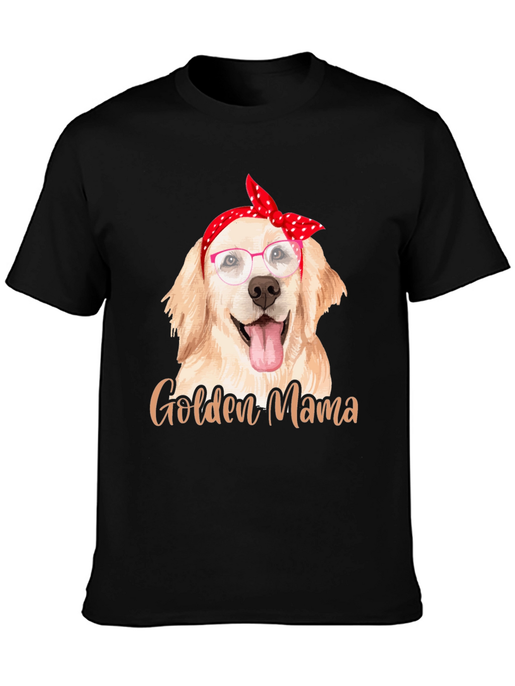 Golden Mama Dog Lover T-Shirt