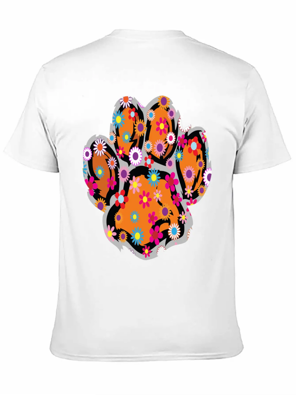 A Baby Tiger With Flowers, Cute Baby Tiger Classic Cotton Tee – Unisex Comfort For Any Season