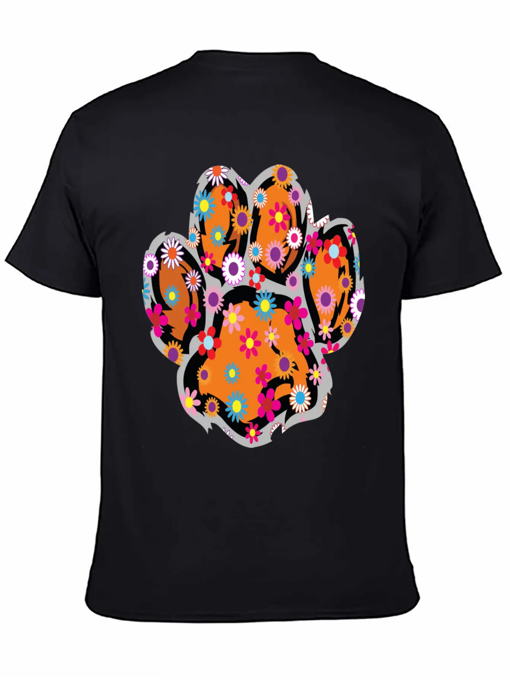 A Baby Tiger With Flowers, Cute Baby Tiger Classic Cotton Tee – Unisex Comfort For Any Season