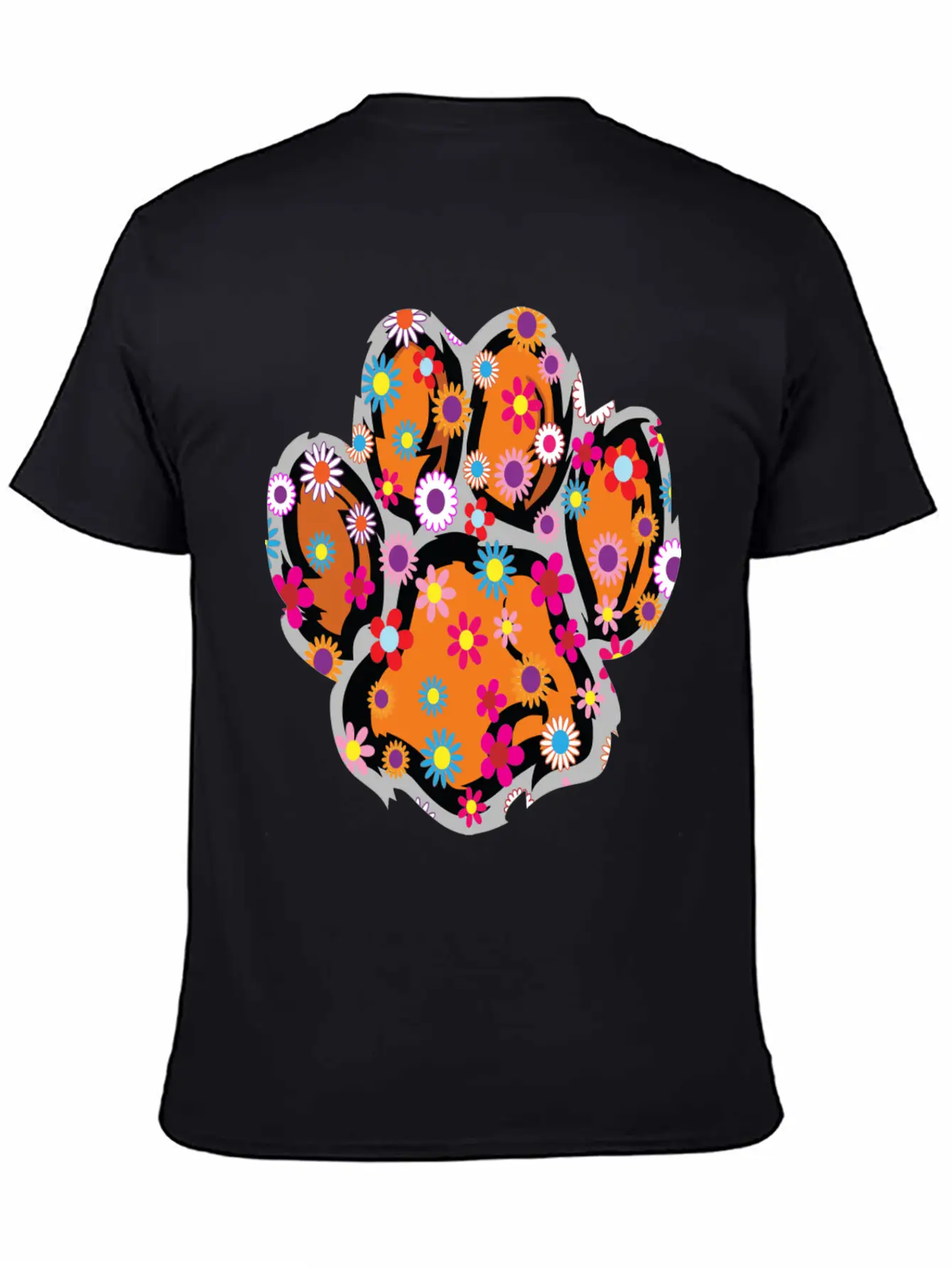 A Baby Tiger With Flowers, Cute Baby Tiger Classic Cotton Tee – Unisex Comfort For Any Season