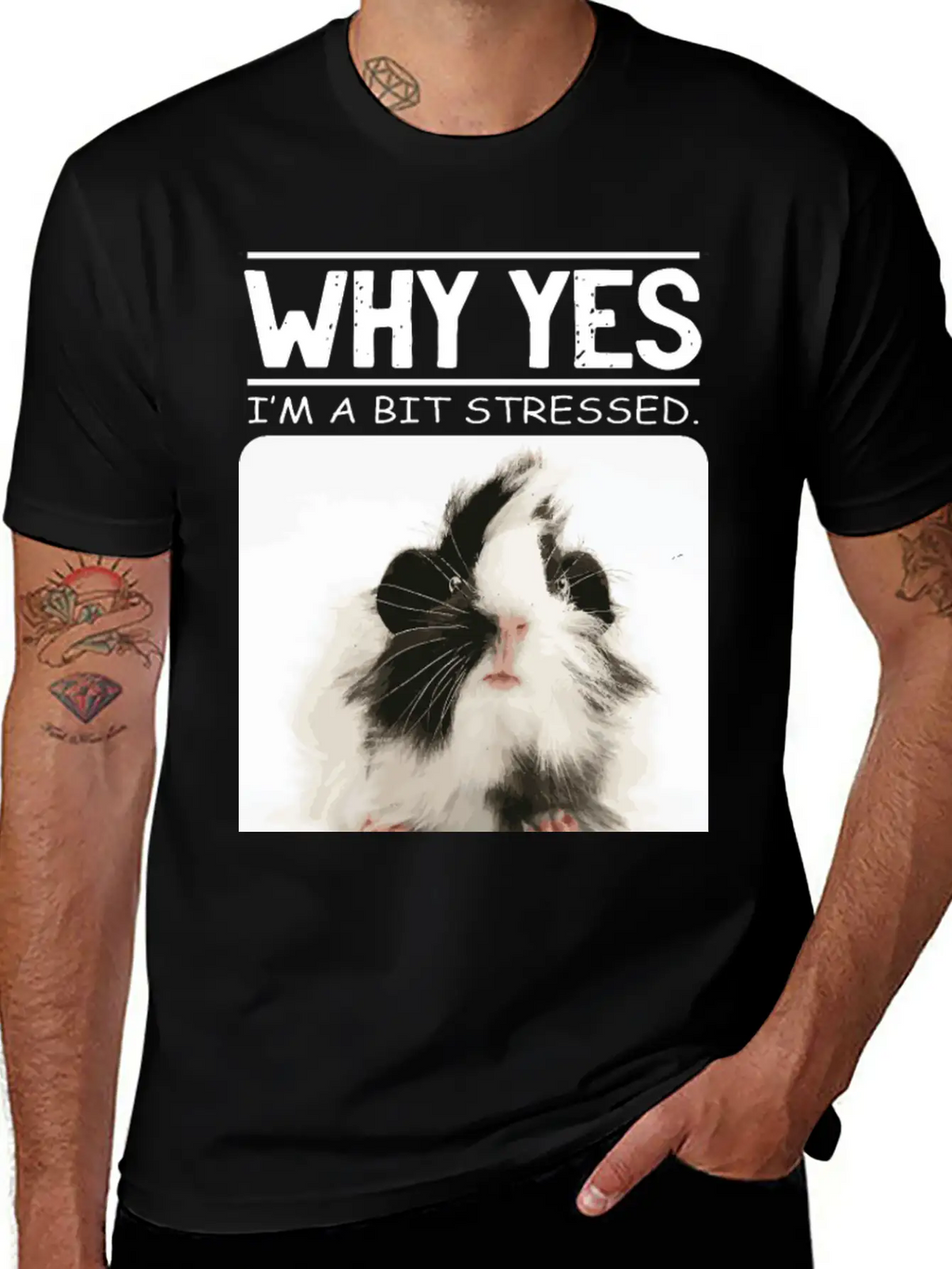 A Bit Stressed Funny And Joker Gift Classic Cotton Tee – Unisex Comfort For Any Season