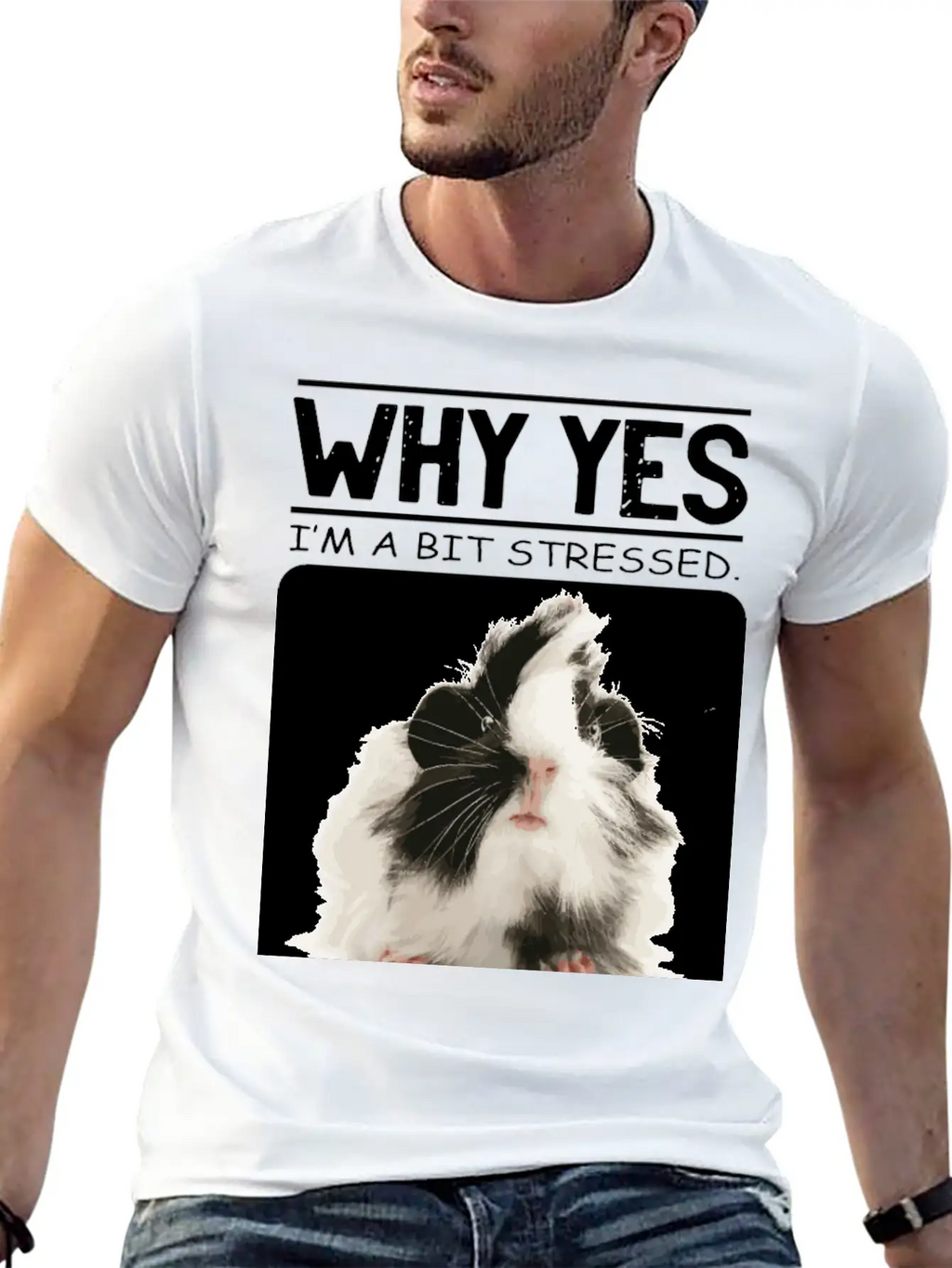 A Bit Stressed Funny And Joker Gift Classic Cotton Tee – Unisex Comfort For Any Season