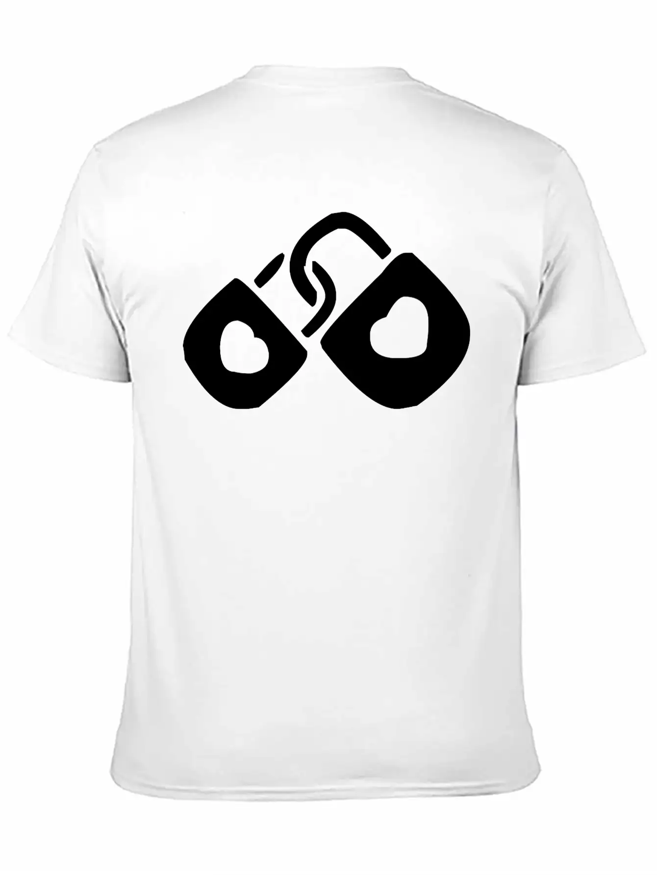A Couple Of Locked Hearts Classic Cotton Tee – Unisex Comfort For Any Season