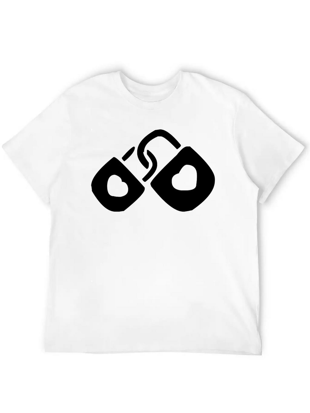 A Couple Of Locked Hearts Classic Cotton Tee – Unisex Comfort For Any Season