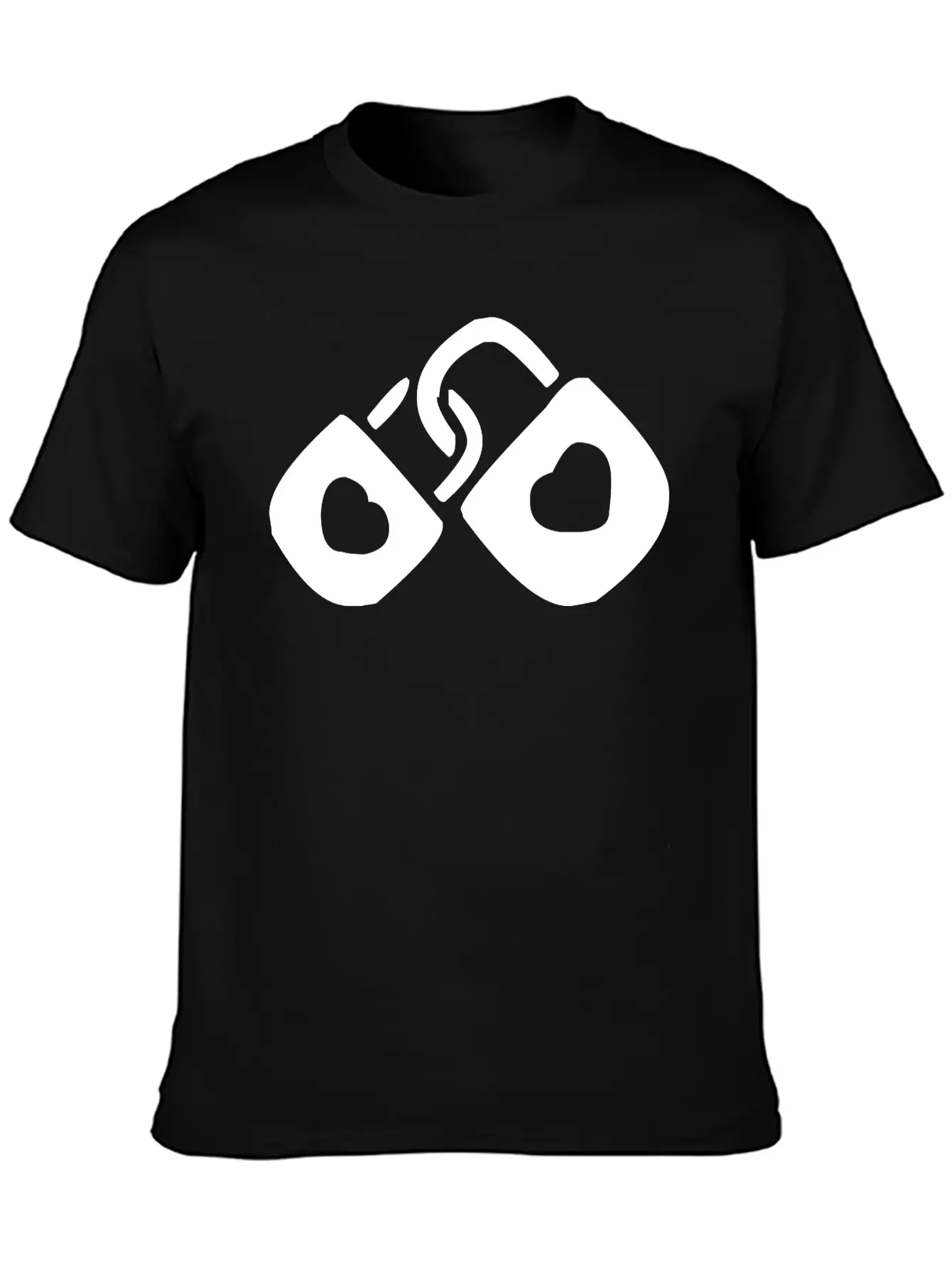 A Couple Of Locked Hearts Classic Cotton Tee – Unisex Comfort For Any Season