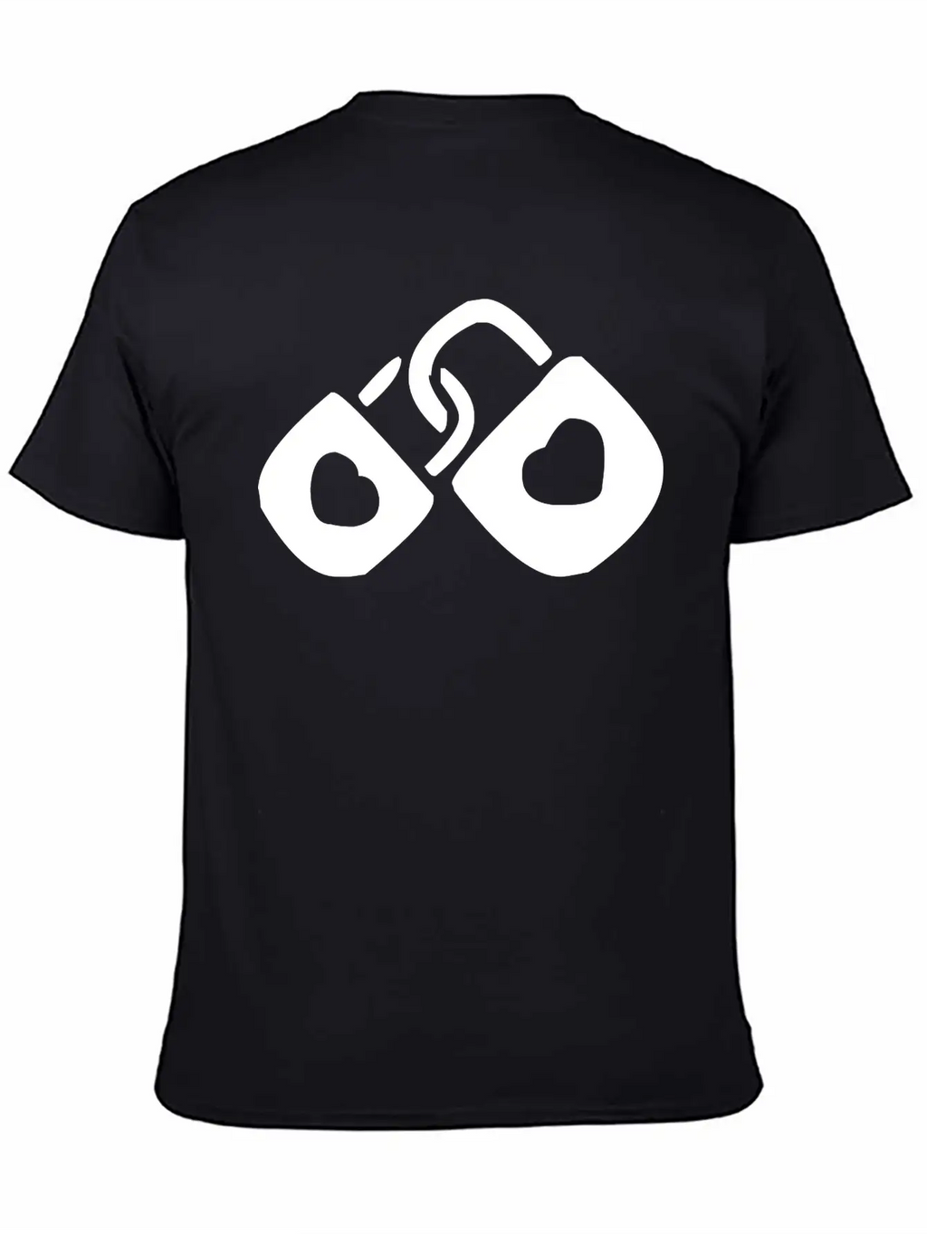 A Couple Of Locked Hearts Classic Cotton Tee – Unisex Comfort For Any Season