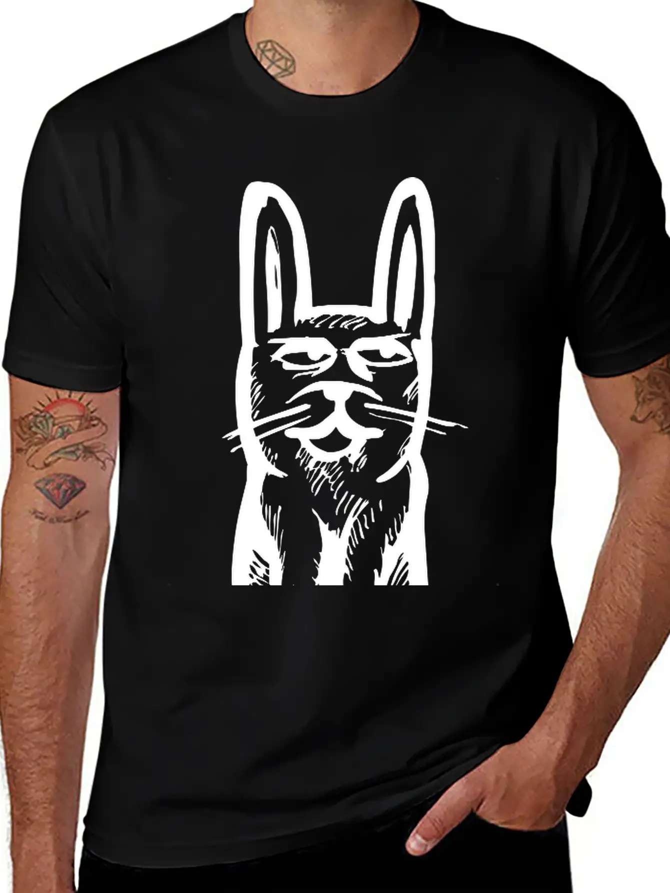 A Depressed Rabbit Classic Cotton Tee – Unisex Comfort For Any Season