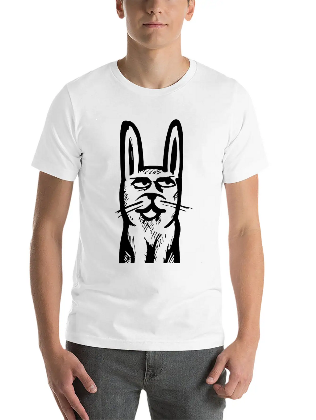 A Depressed Rabbit Classic Cotton Tee – Unisex Comfort For Any Season