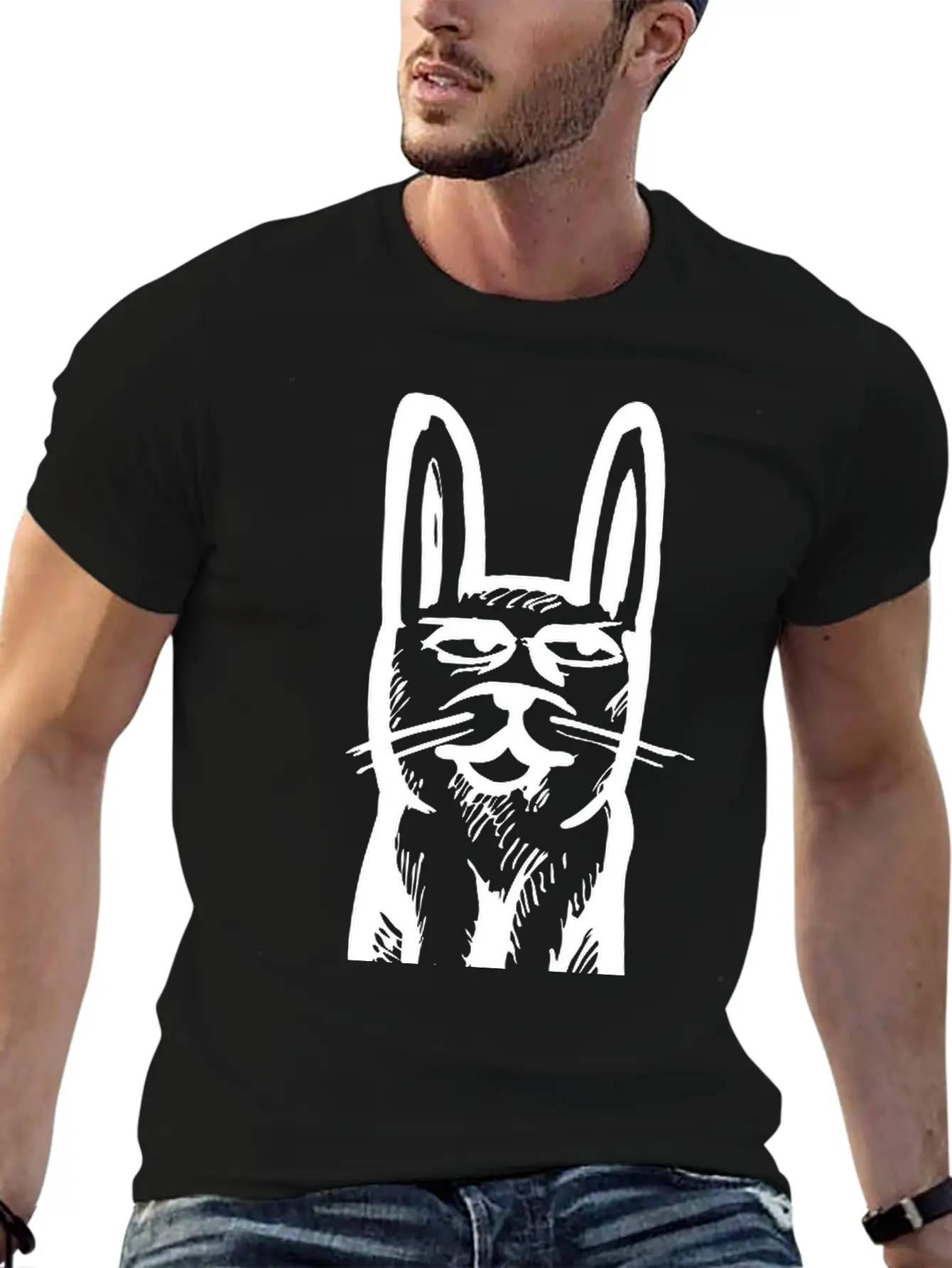A Depressed Rabbit Classic Cotton Tee – Unisex Comfort For Any Season