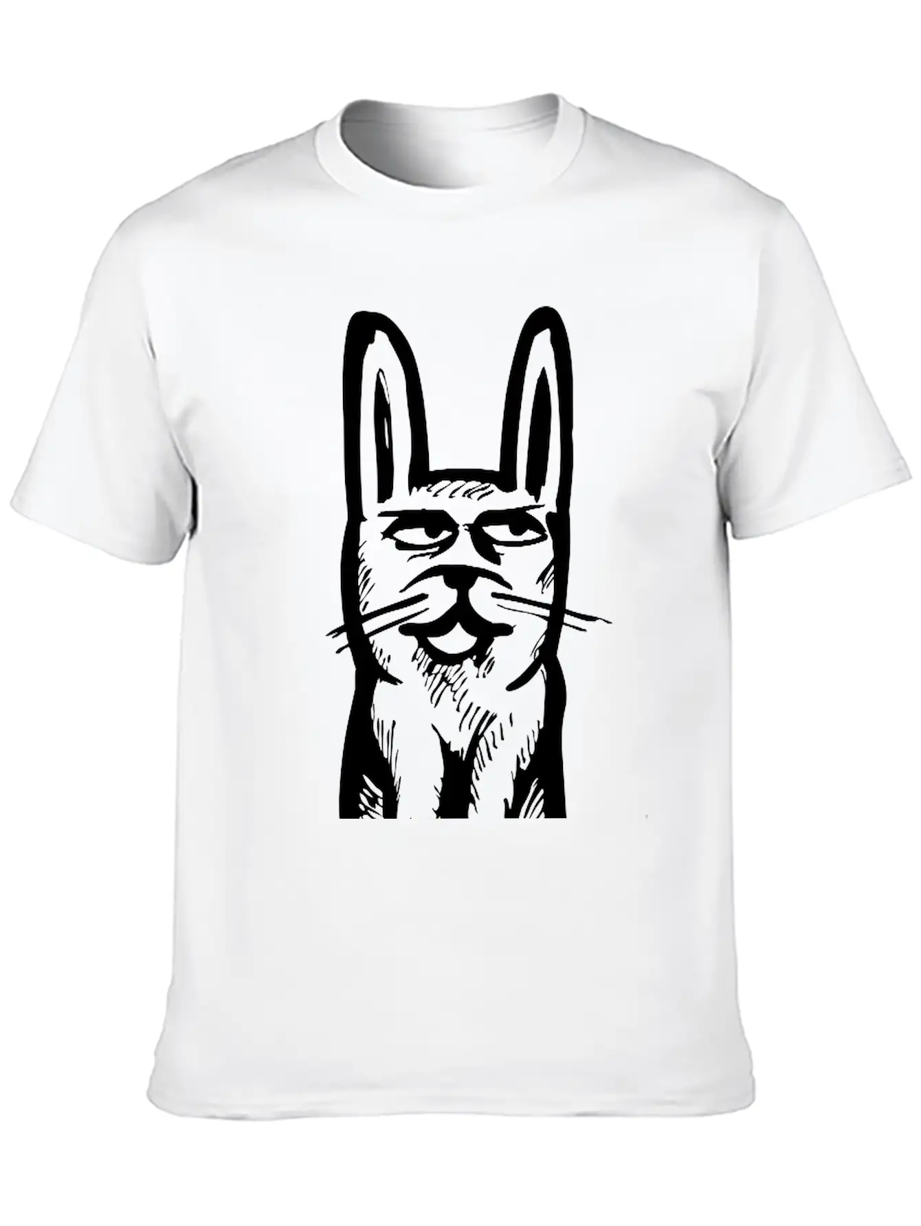 A Depressed Rabbit Classic Cotton Tee – Unisex Comfort For Any Season