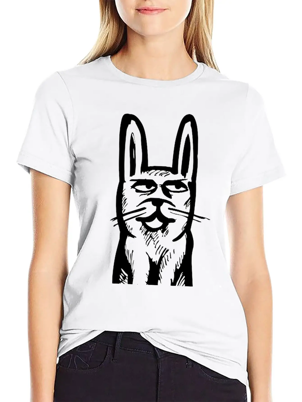 A Depressed Rabbit Classic Cotton Tee – Unisex Comfort For Any Season