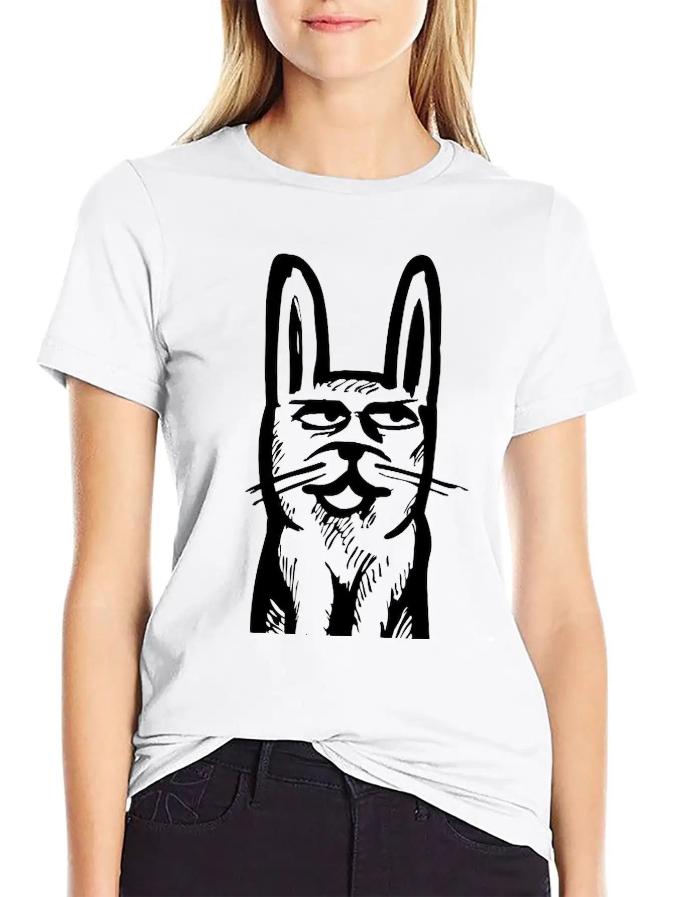 A Depressed Rabbit Classic Cotton Tee – Unisex Comfort For Any Season