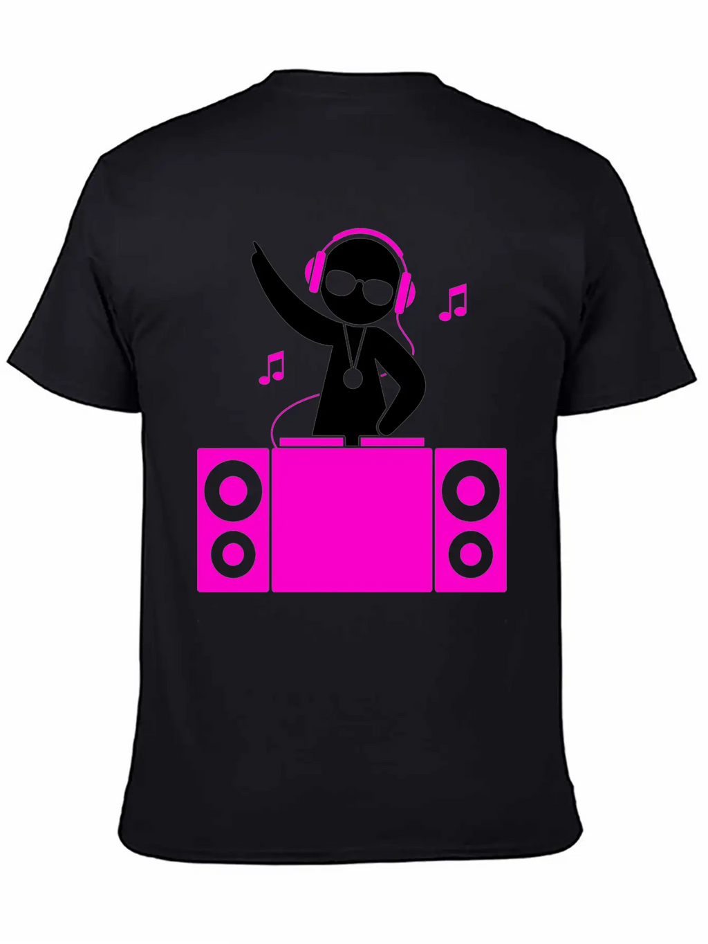 A DJ Plays Cool Music Classic Cotton Tee – Unisex Comfort For Any Season
