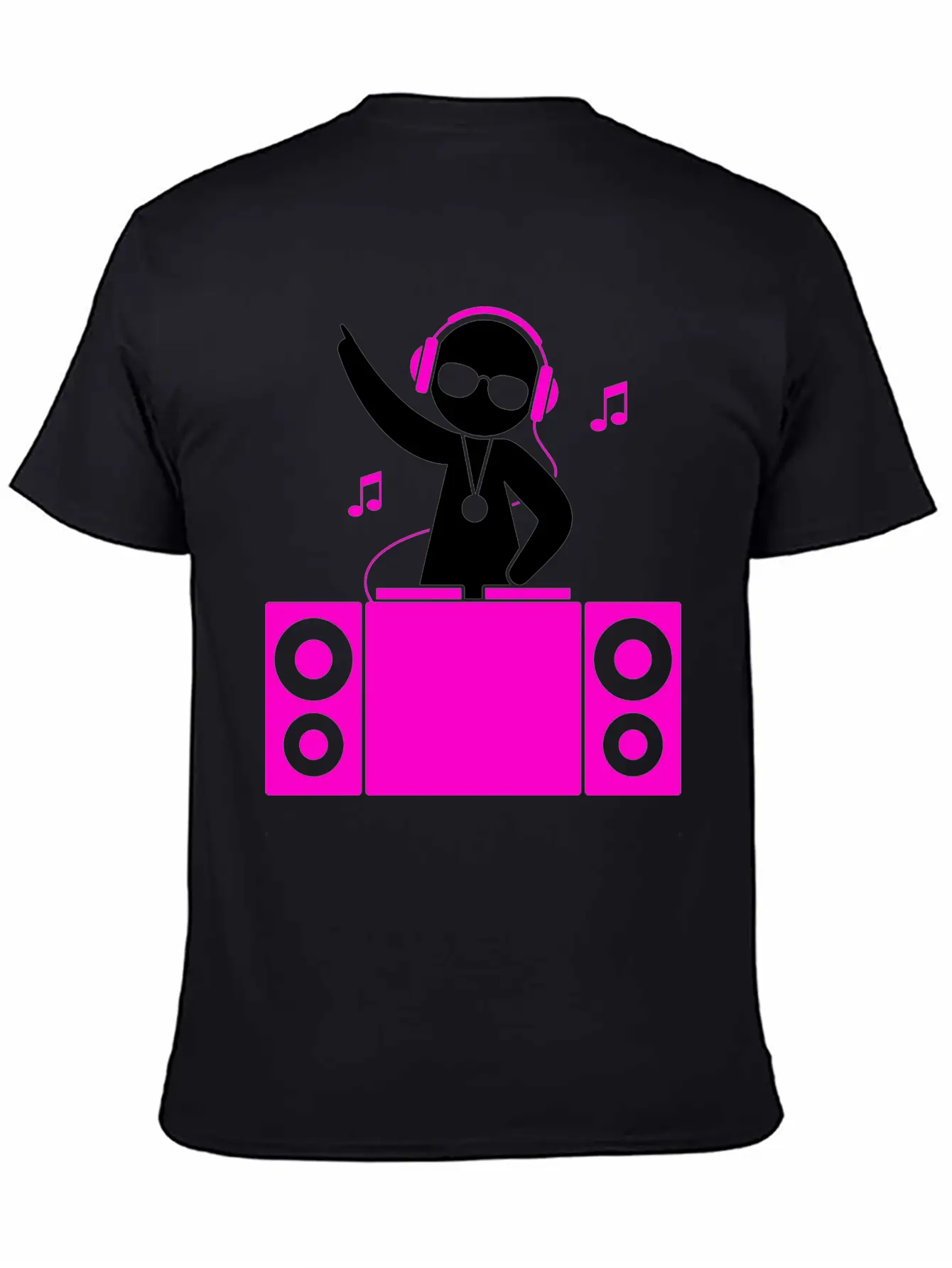 A DJ Plays Cool Music Classic Cotton Tee – Unisex Comfort For Any Season