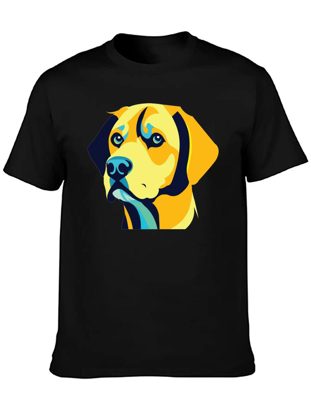 A Dog Head Vector Classic Cotton Tee – Unisex Comfort For Any Season
