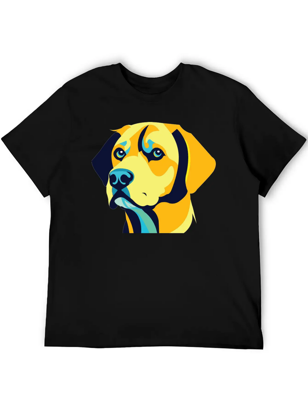 A Dog Head Vector Classic Cotton Tee – Unisex Comfort For Any Season