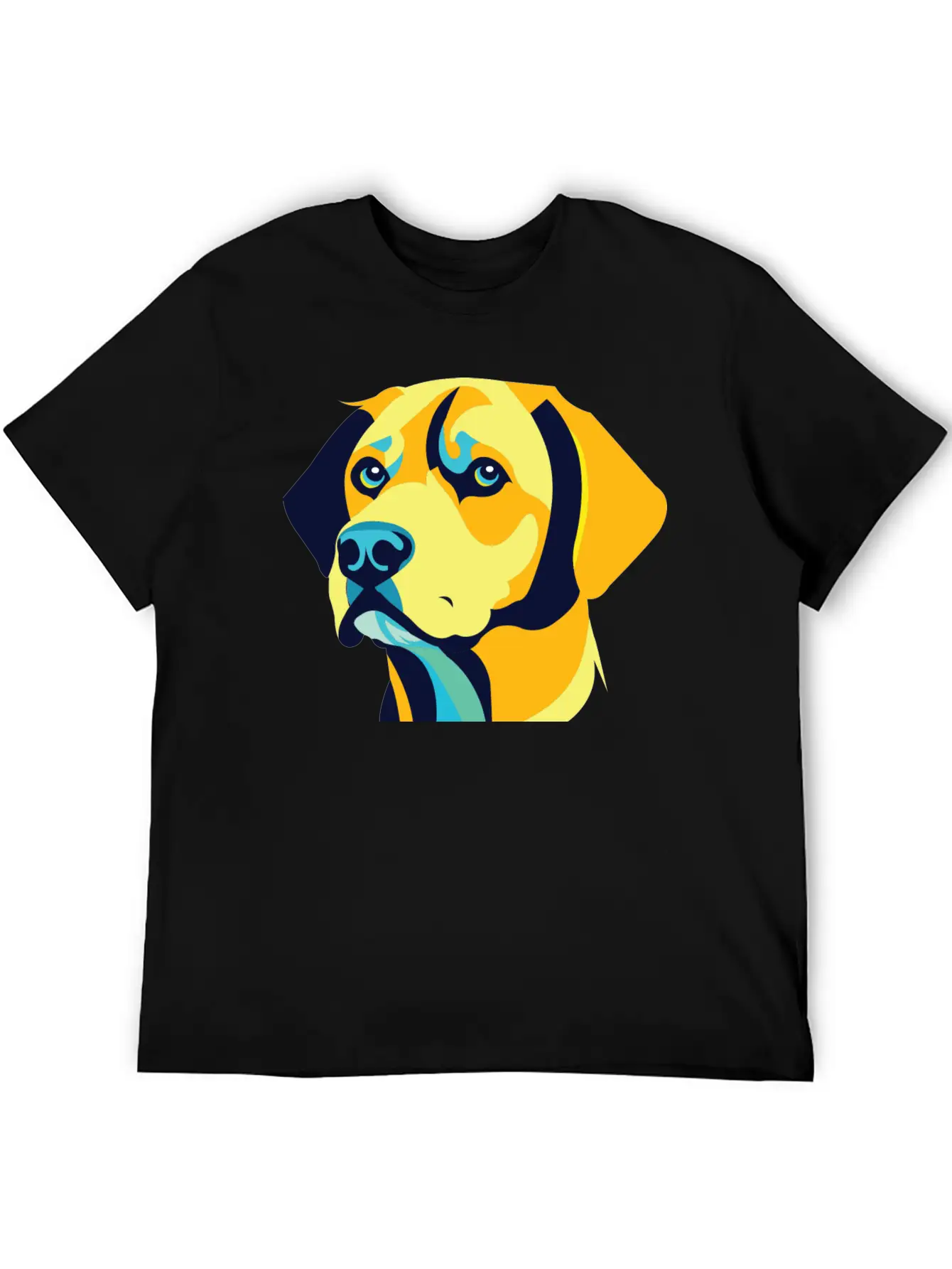 A Dog Head Vector Classic Cotton Tee – Unisex Comfort For Any Season