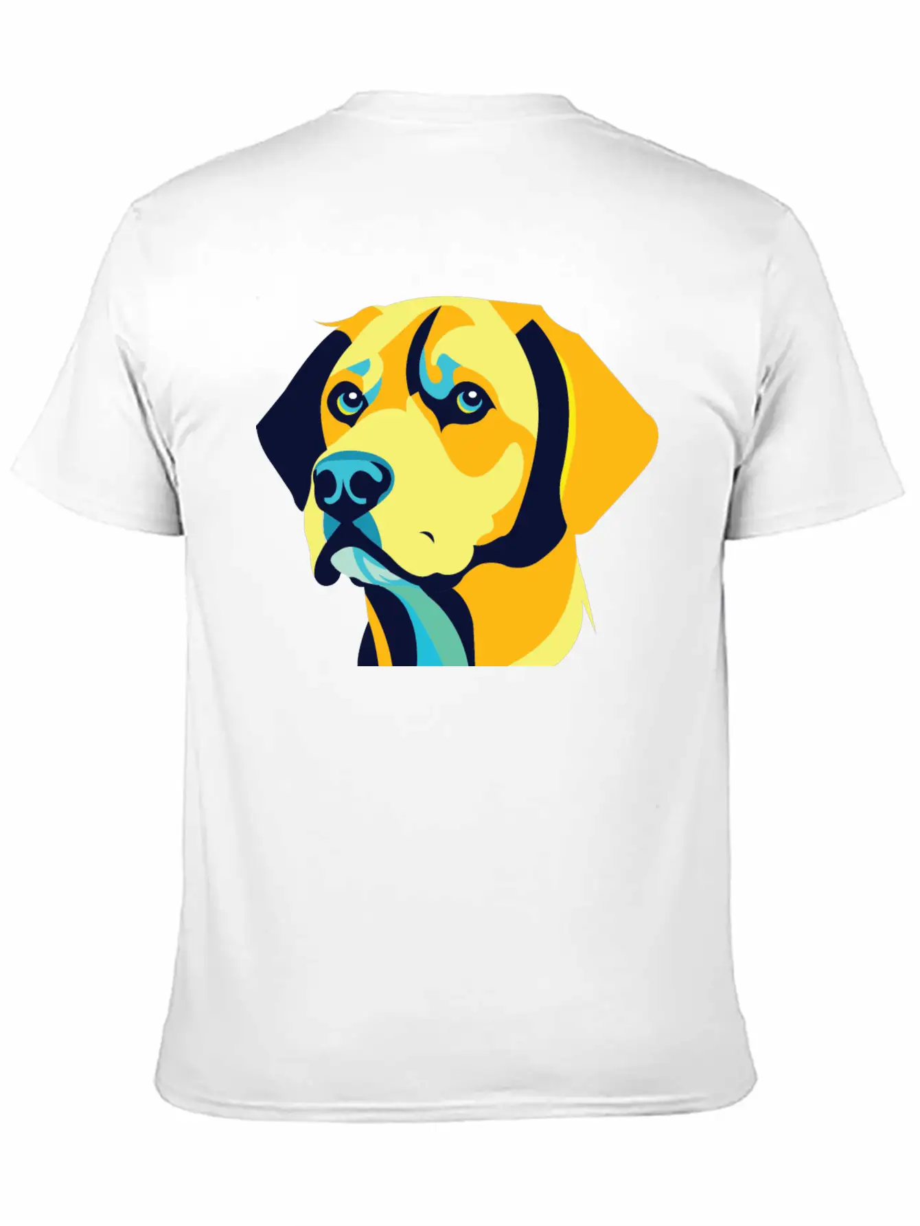 A Dog Head Vector Classic Cotton Tee – Unisex Comfort For Any Season