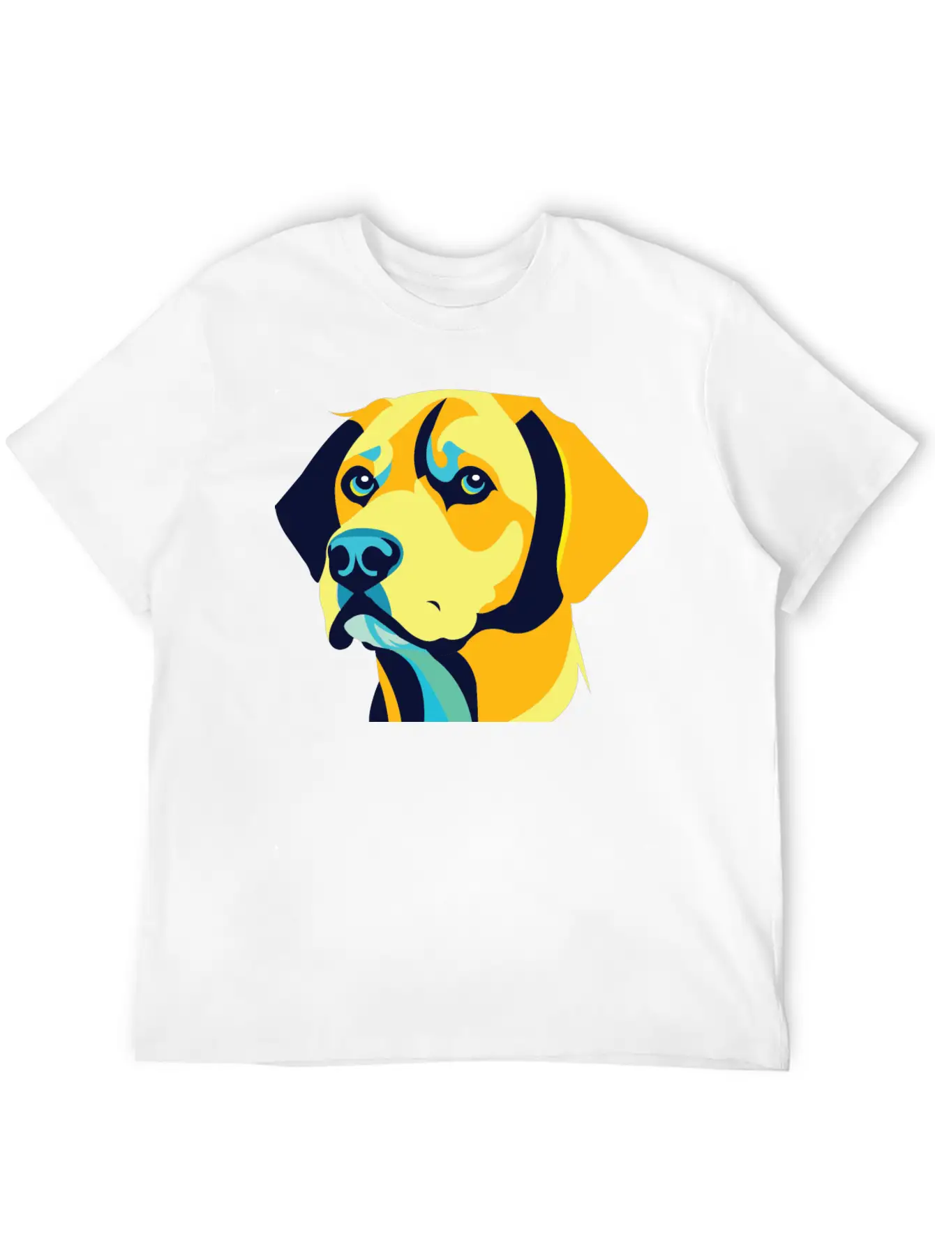 A Dog Head Vector Classic Cotton Tee – Unisex Comfort For Any Season