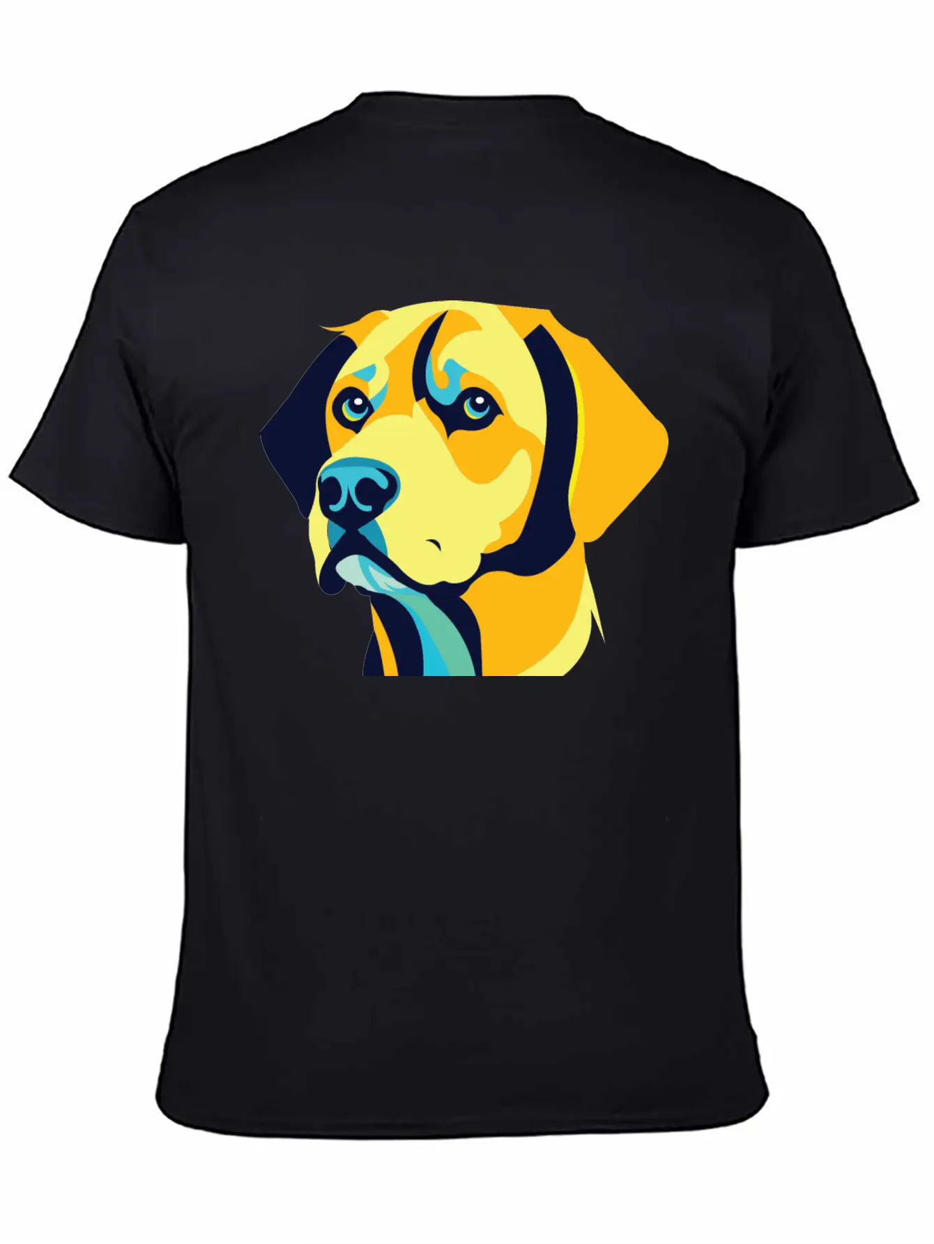 A Dog Head Vector Classic Cotton Tee – Unisex Comfort For Any Season