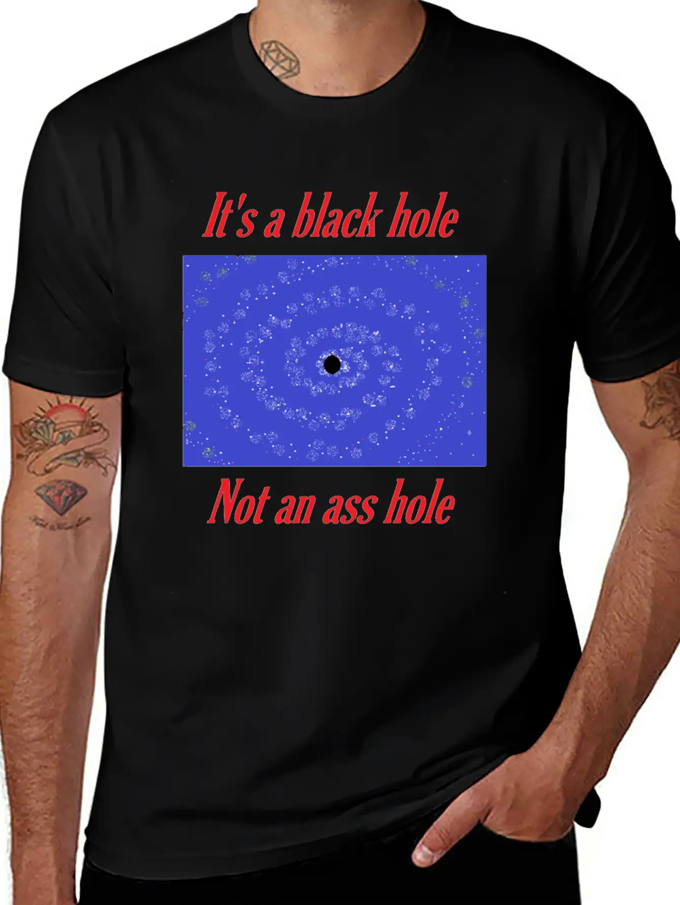 A Galaxy Basic Graphic T-Shirt – Daily Comfort In Soft Cotton