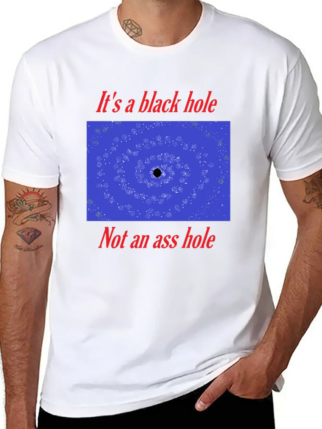A Galaxy Basic Graphic T-Shirt – Daily Comfort In Soft Cotton