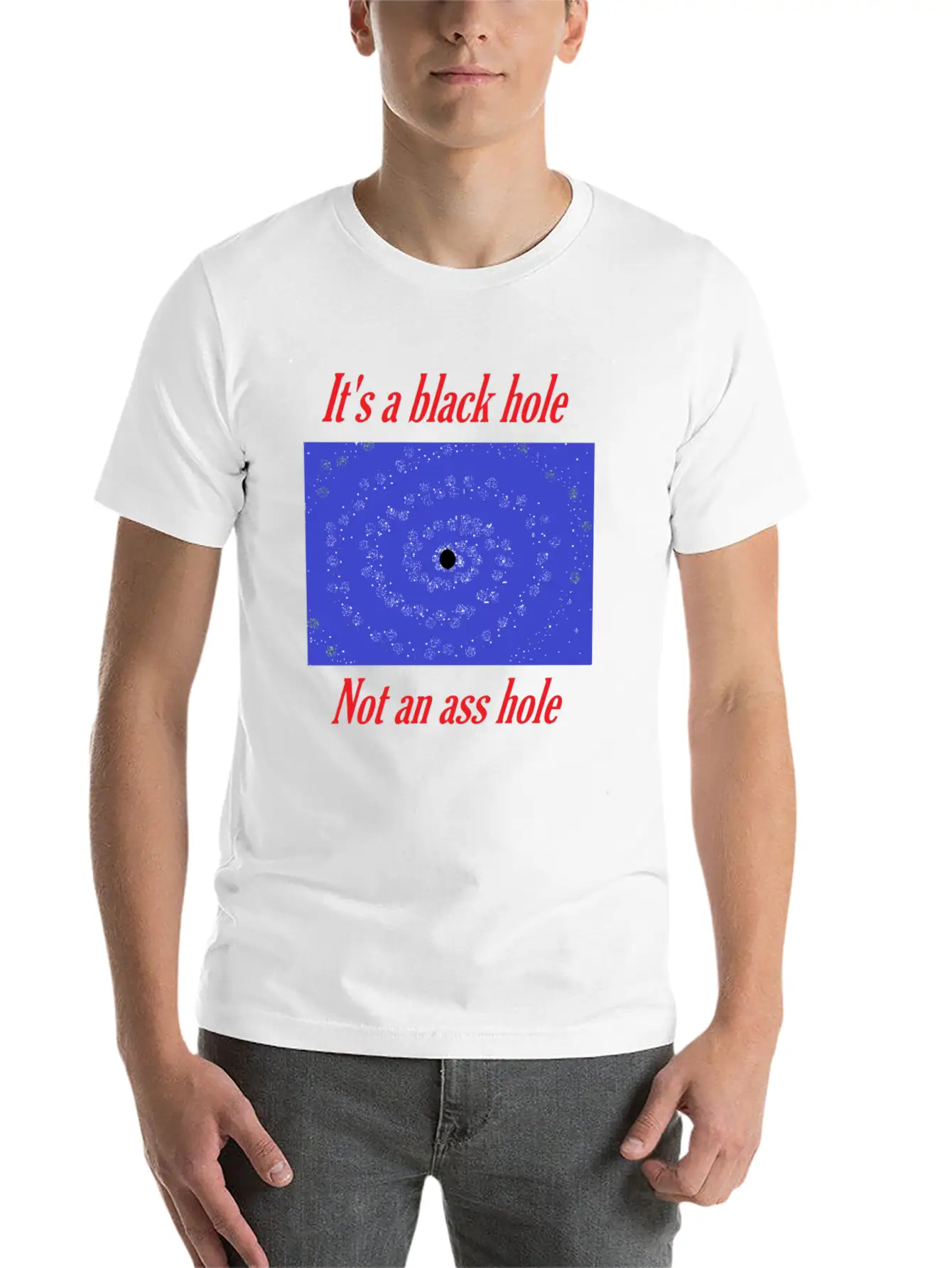 A Galaxy Basic Graphic T-Shirt – Daily Comfort In Soft Cotton