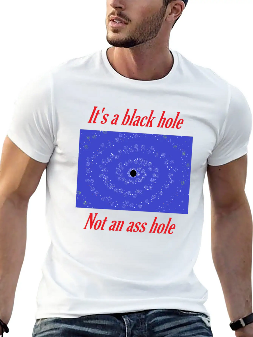 A Galaxy Basic Graphic T-Shirt – Daily Comfort In Soft Cotton