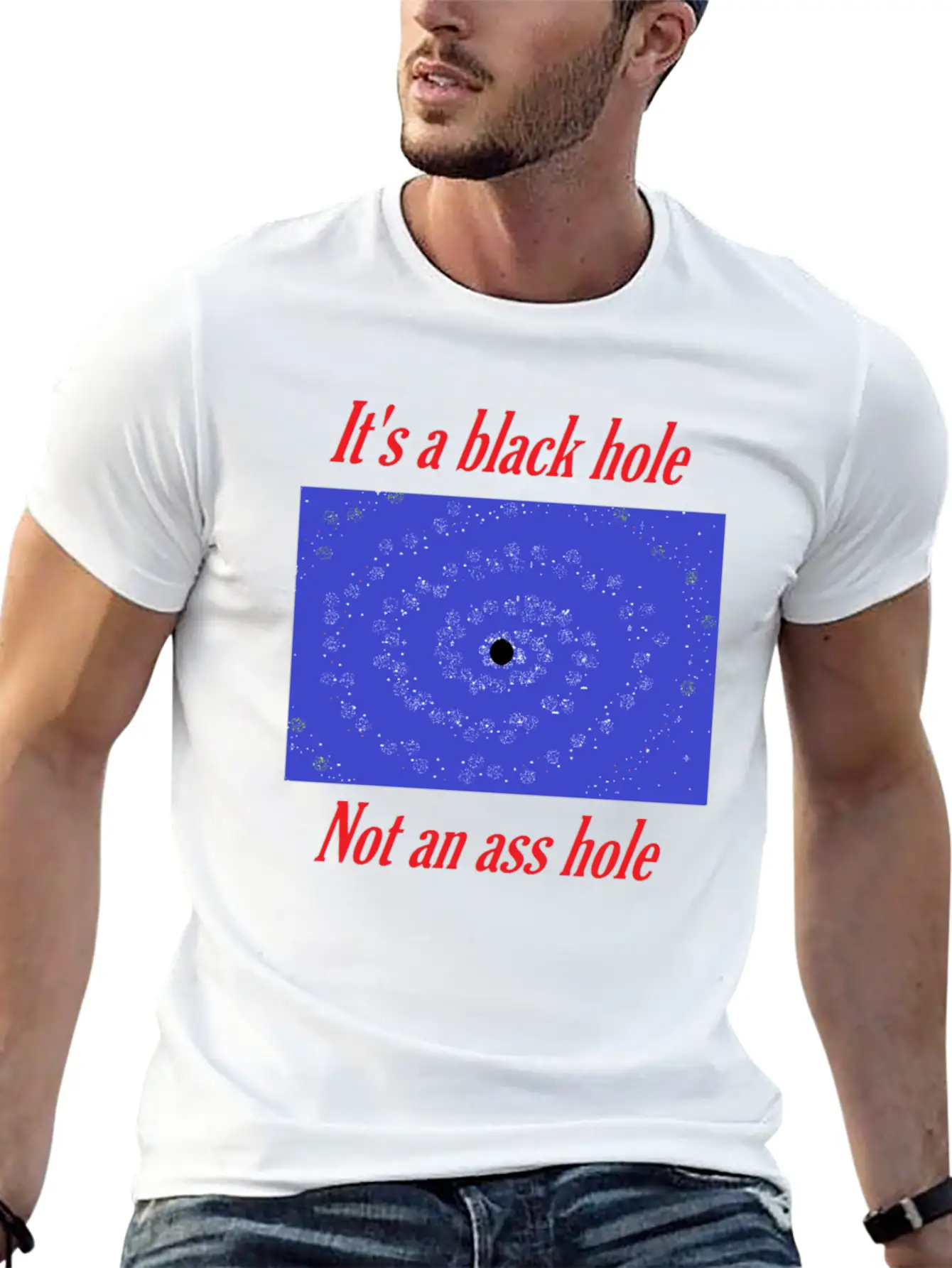 A Galaxy Basic Graphic T-Shirt – Daily Comfort In Soft Cotton