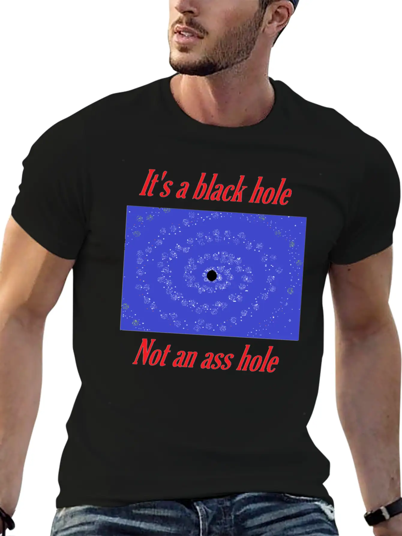 A Galaxy Basic Graphic T-Shirt – Daily Comfort In Soft Cotton