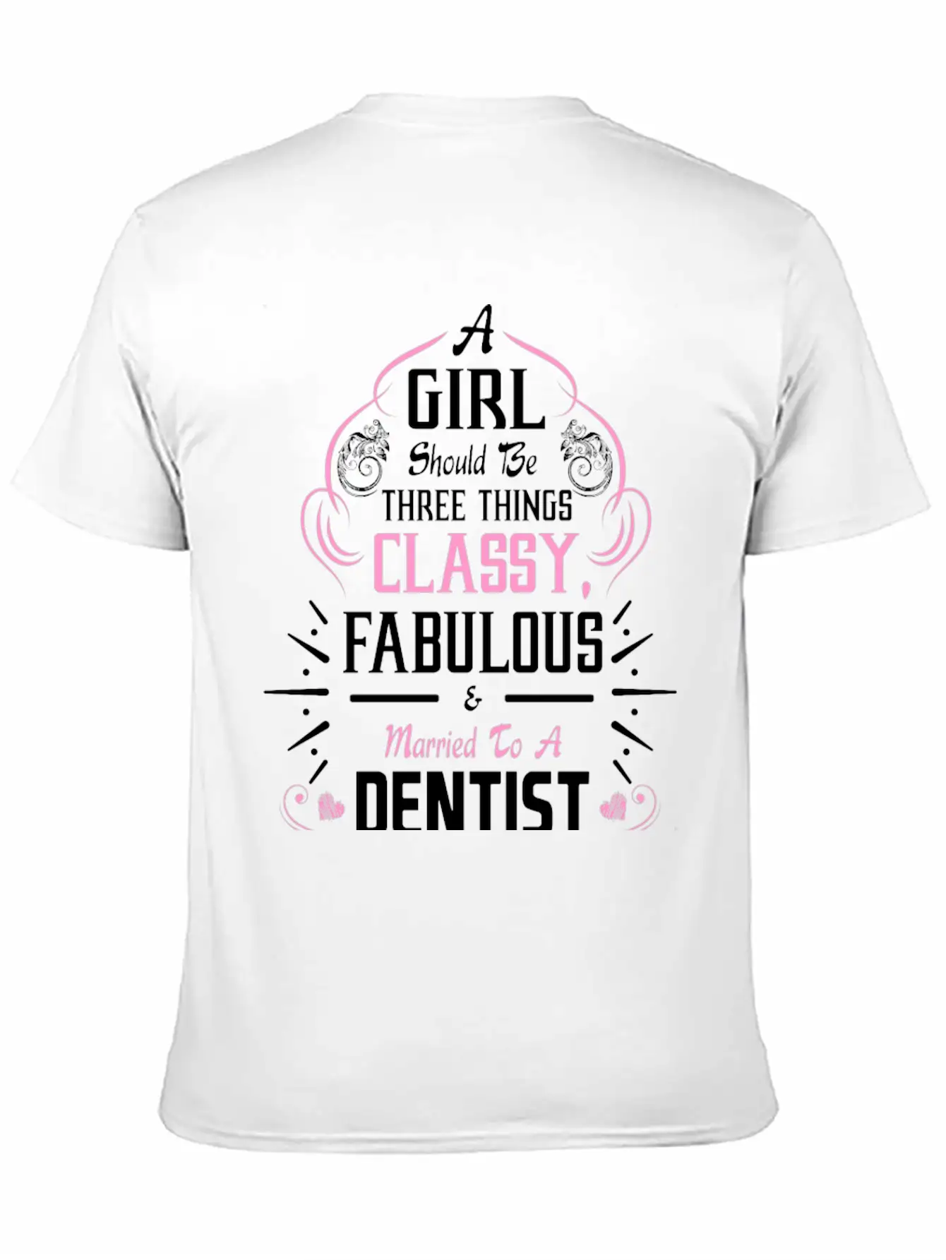 A Girl Should Be Three Things Classy Fabulous & Essential Cotton Tee For Daily Outfits – Unisex Style