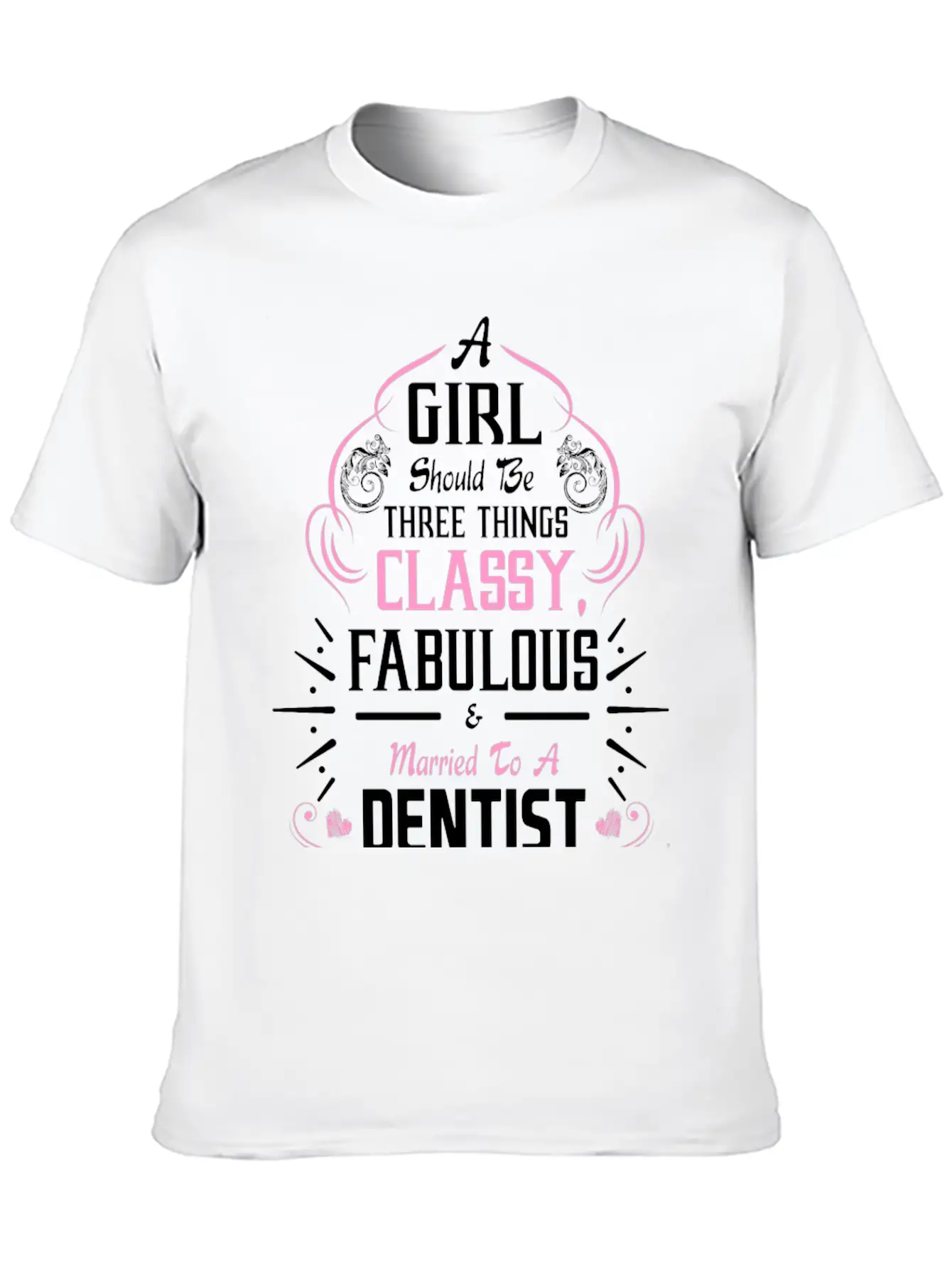 A Girl Should Be Three Things Classy Fabulous & Essential Cotton Tee For Daily Outfits – Unisex Style