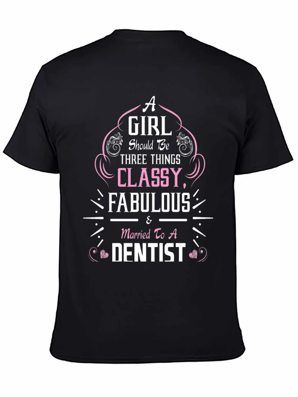 A Girl Should Be Three Things Classy Fabulous & Essential Cotton Tee For Daily Outfits – Unisex Style