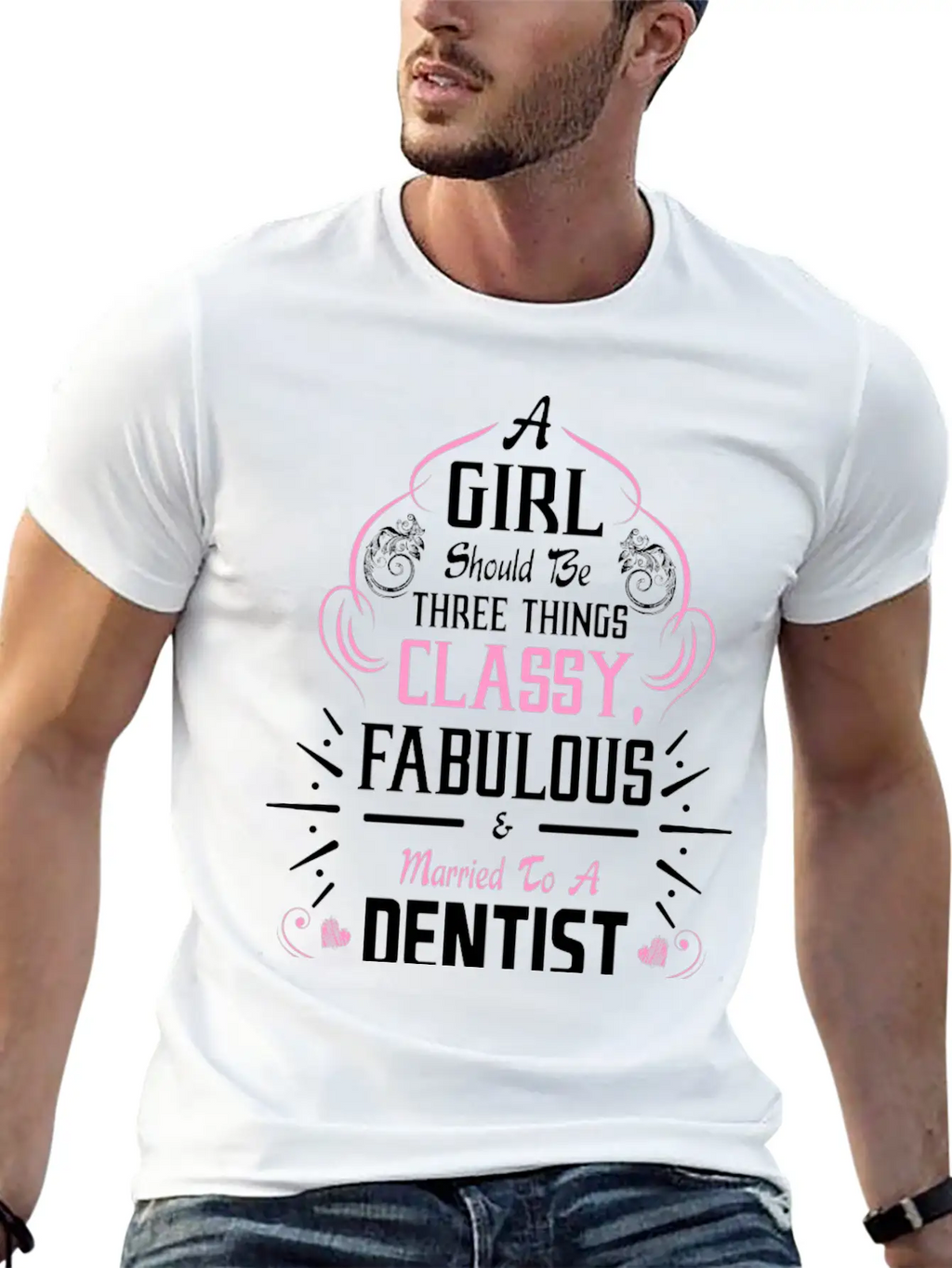A Girl Should Be Three Things Classy Fabulous & Essential Cotton Tee For Daily Outfits – Unisex Style