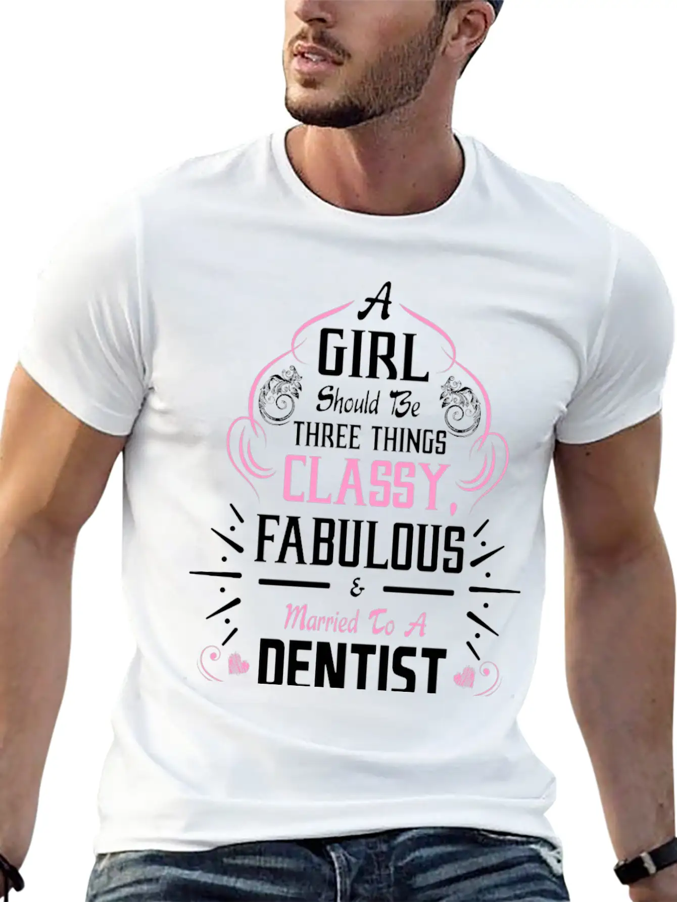 A Girl Should Be Three Things Classy Fabulous & Essential Cotton Tee For Daily Outfits – Unisex Style