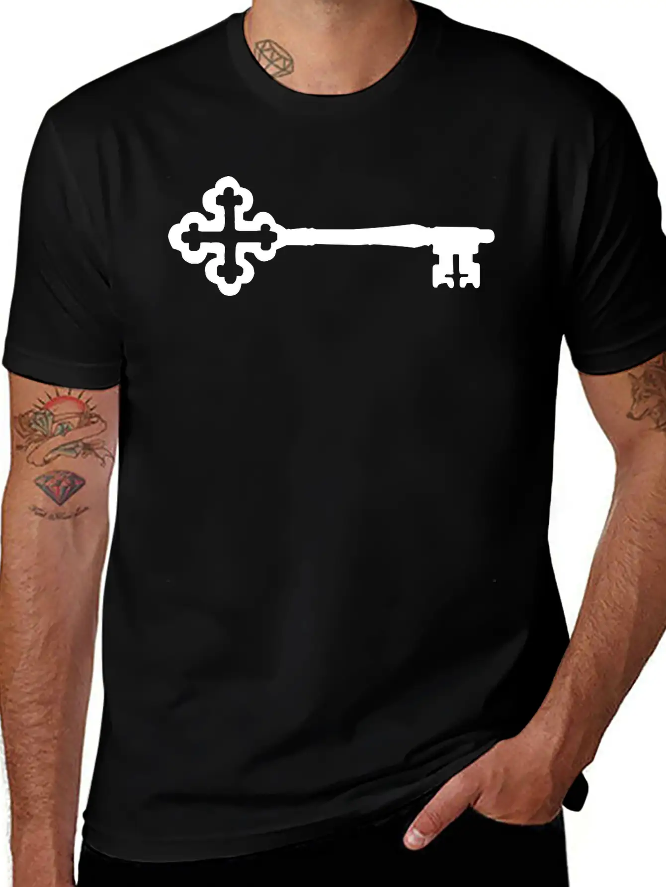 A Golden Key Stylish Everyday T-Shirt – Unisex Basic Cotton Tee