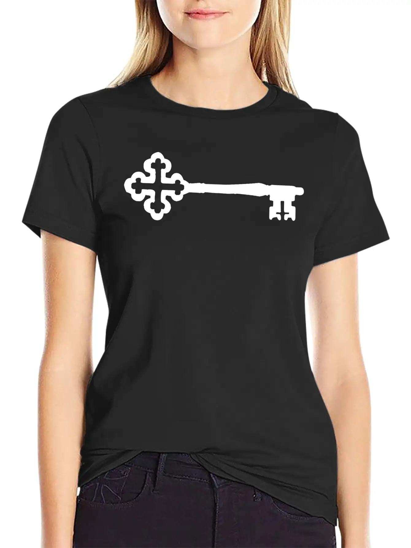 A Golden Key Stylish Everyday T-Shirt – Unisex Basic Cotton Tee