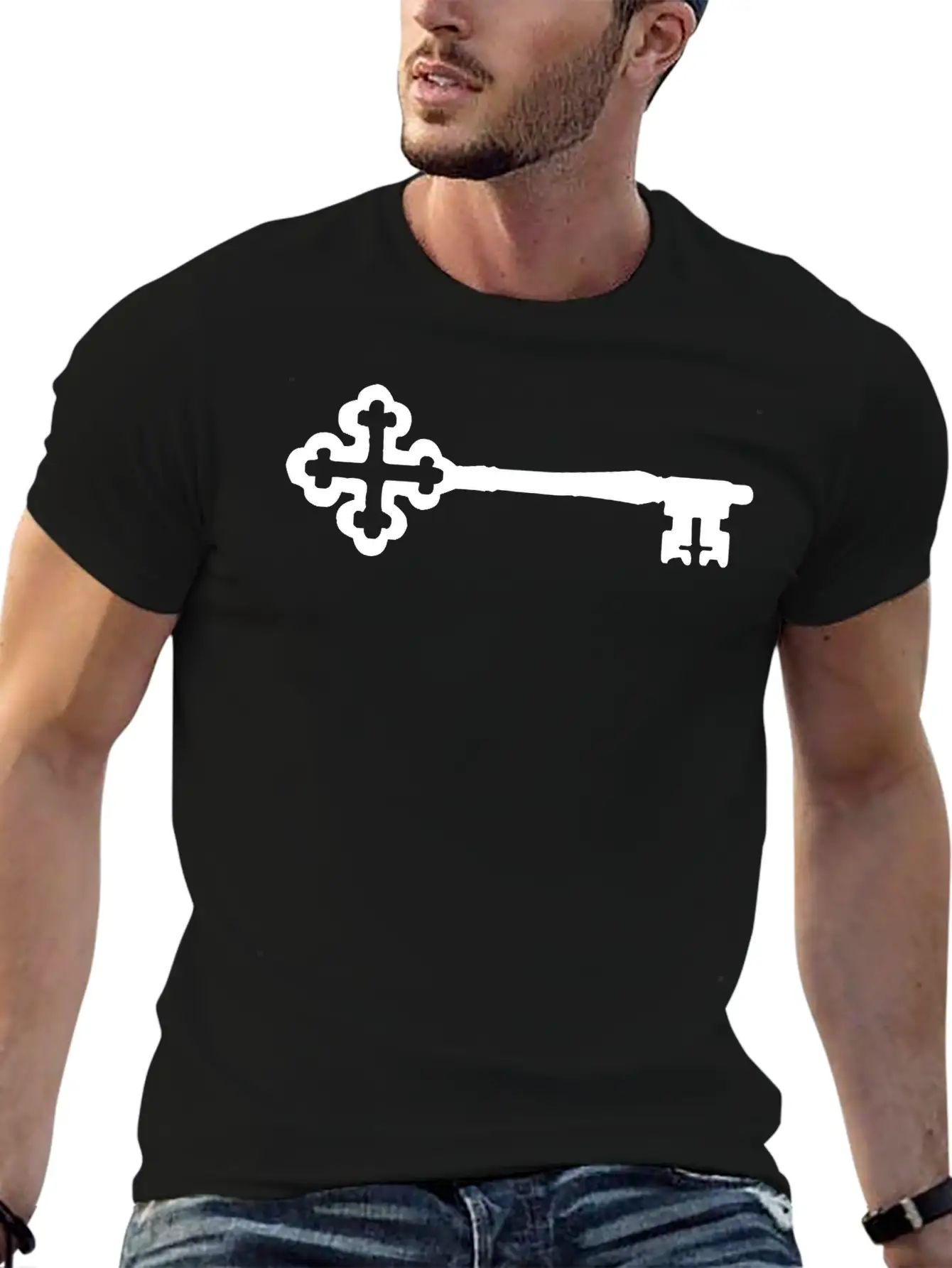 A Golden Key Stylish Everyday T-Shirt – Unisex Basic Cotton Tee