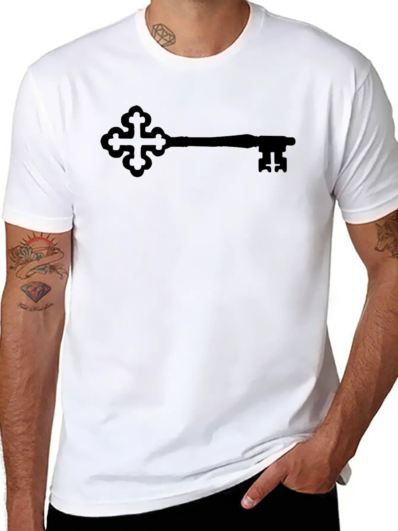 A Golden Key Stylish Everyday T-Shirt – Unisex Basic Cotton Tee