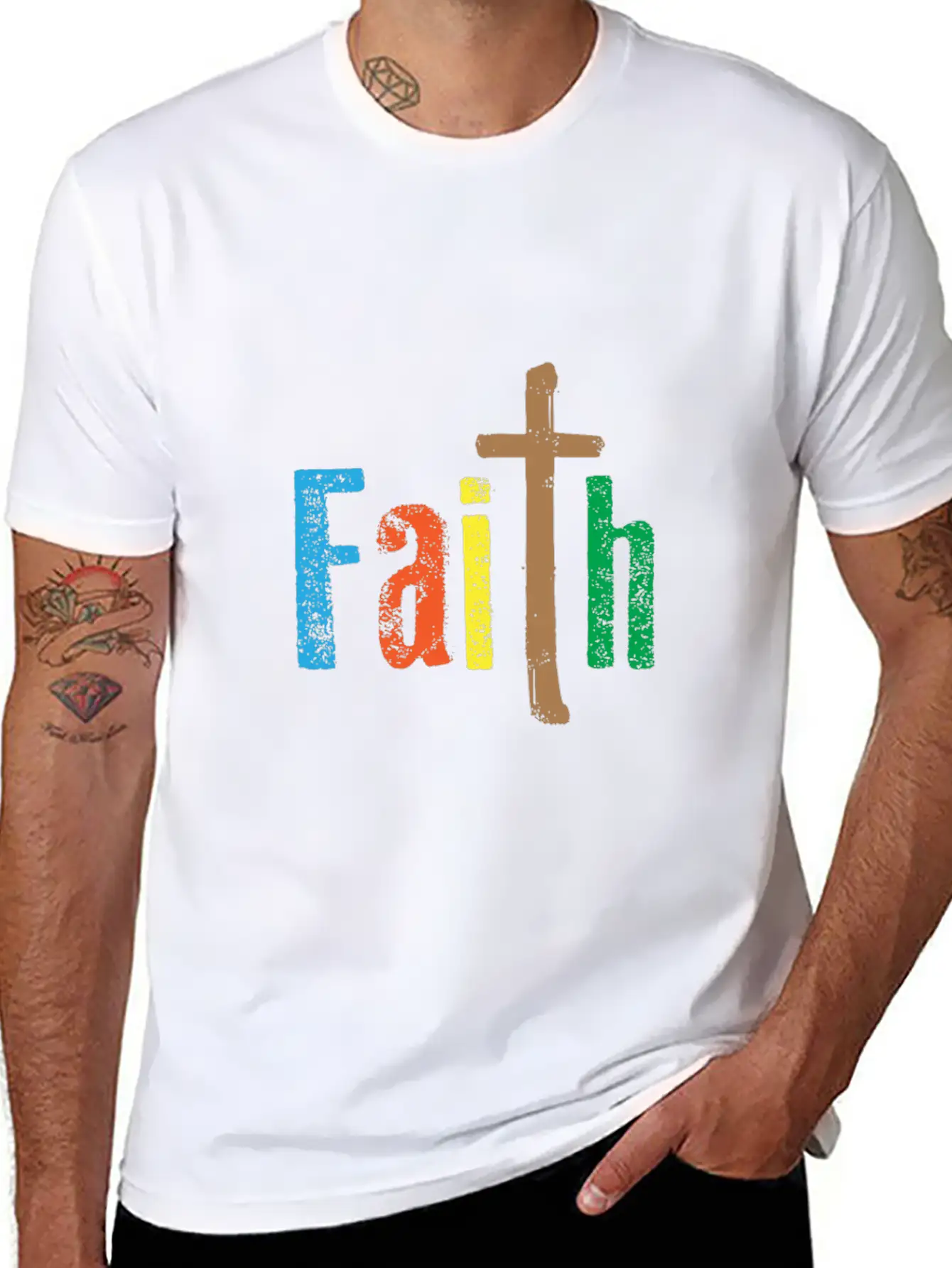 A Great Gift For Everyone Who Have Faith In God Stylish Everyday T-Shirt – Unisex Basic Cotton Tee