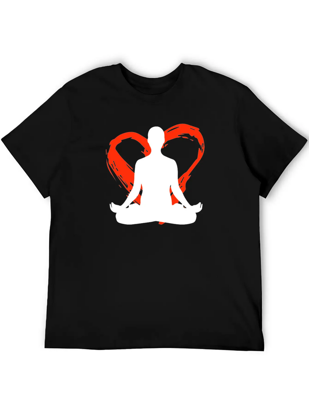 A Heart For Meditation Classic Cotton Tee – Unisex Comfort For Any Season