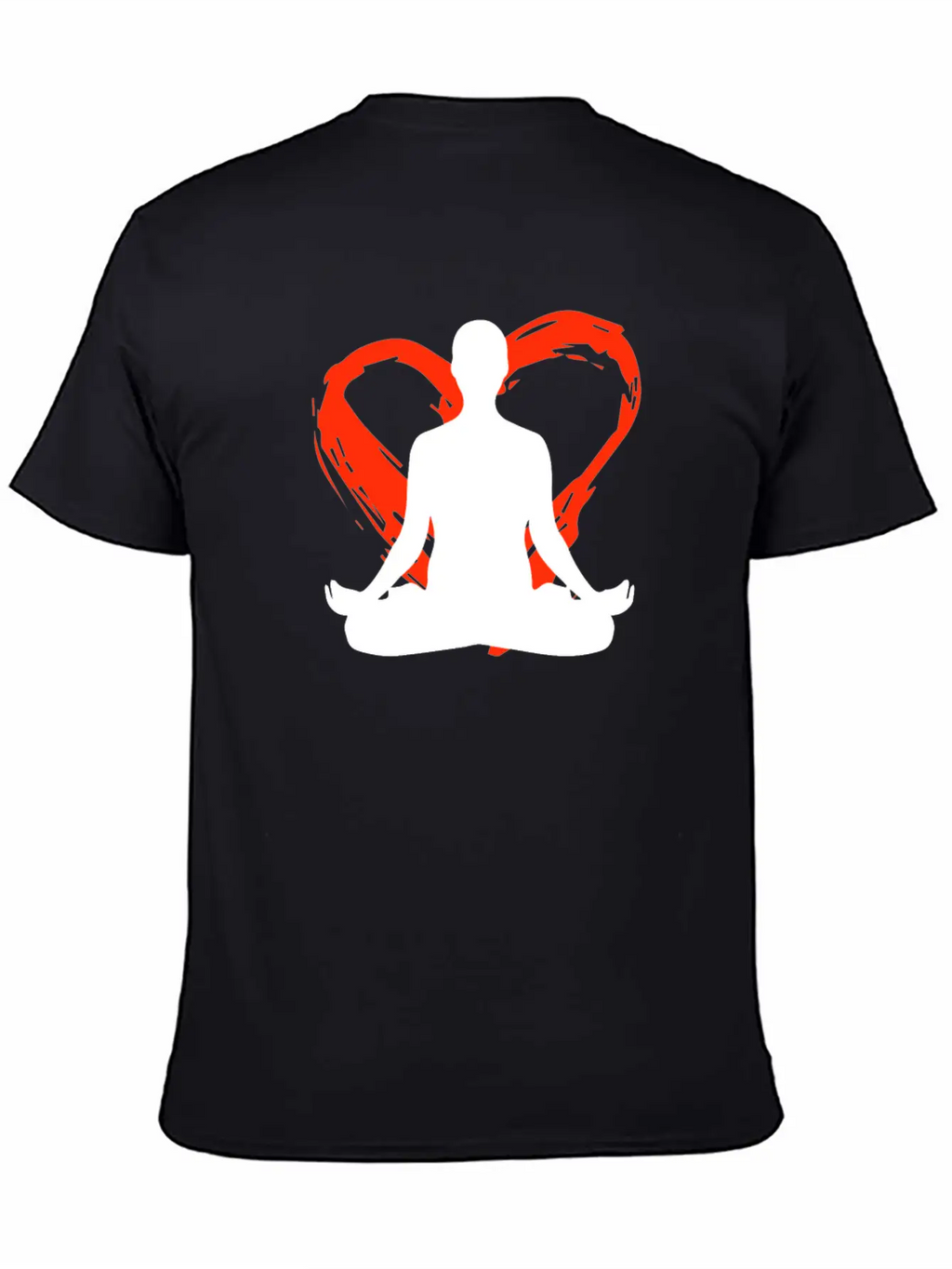 A Heart For Meditation Classic Cotton Tee – Unisex Comfort For Any Season