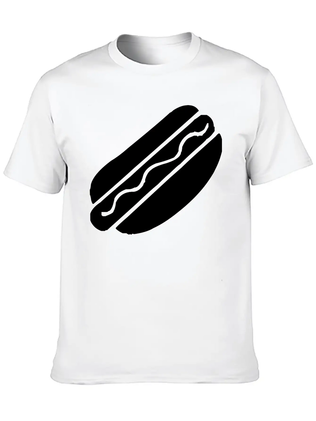 A Hot Dog Classic Cotton Tee – Unisex Comfort For Any Season